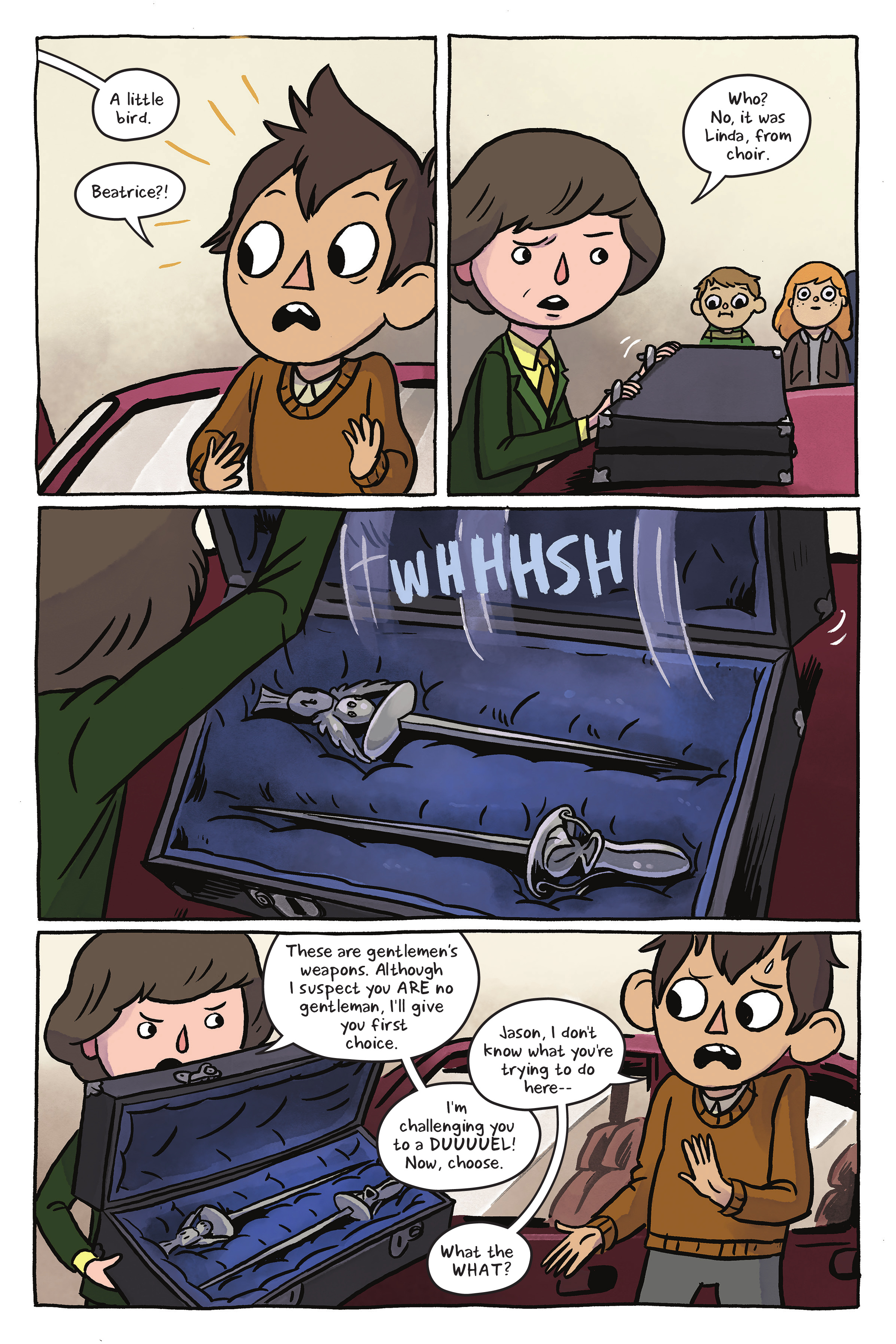 Read online Over the Garden Wall: Distillatoria comic -  Issue # TPB - 91