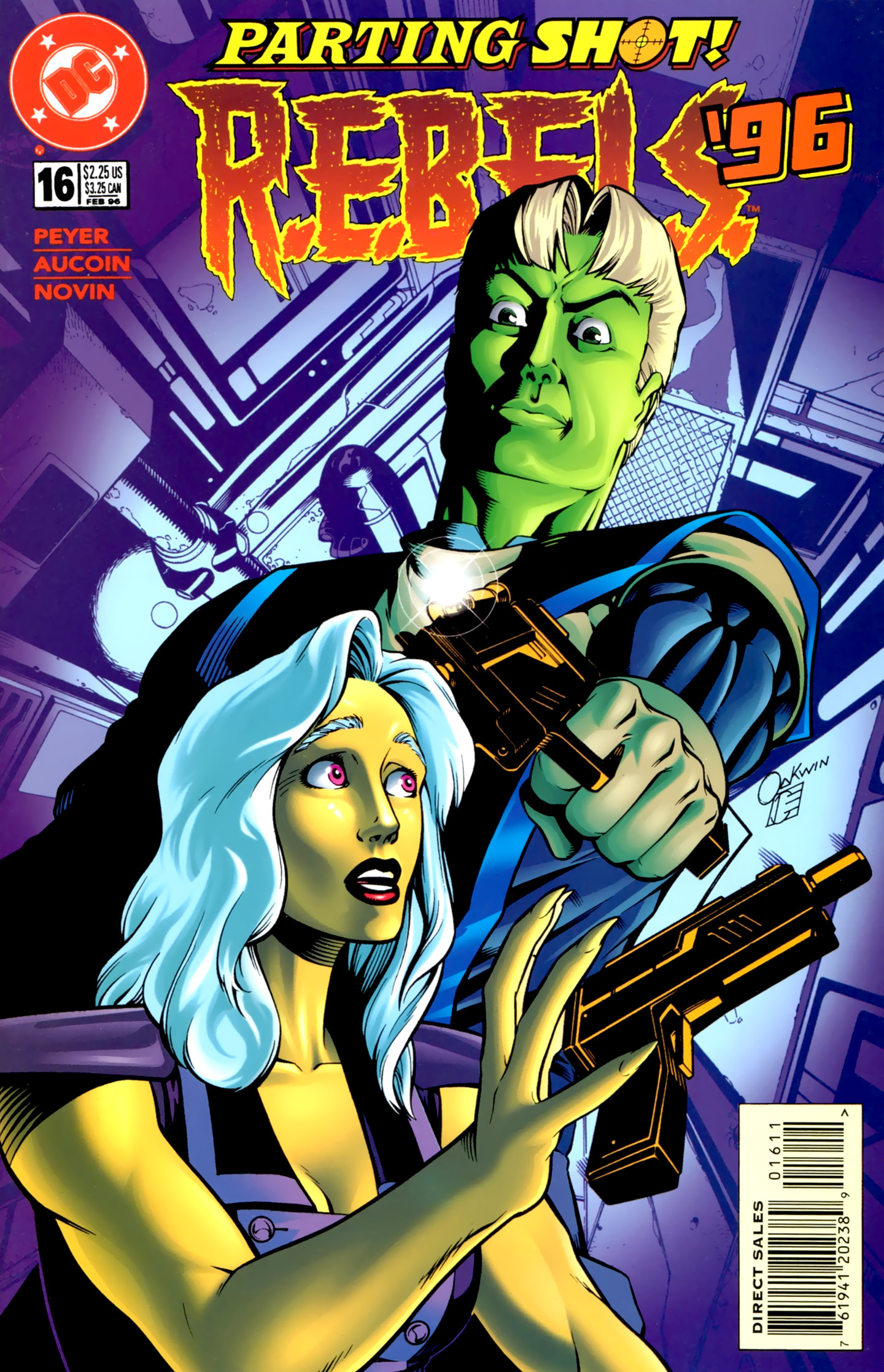 Read online R.E.B.E.L.S. '94 comic -  Issue #16 - 1