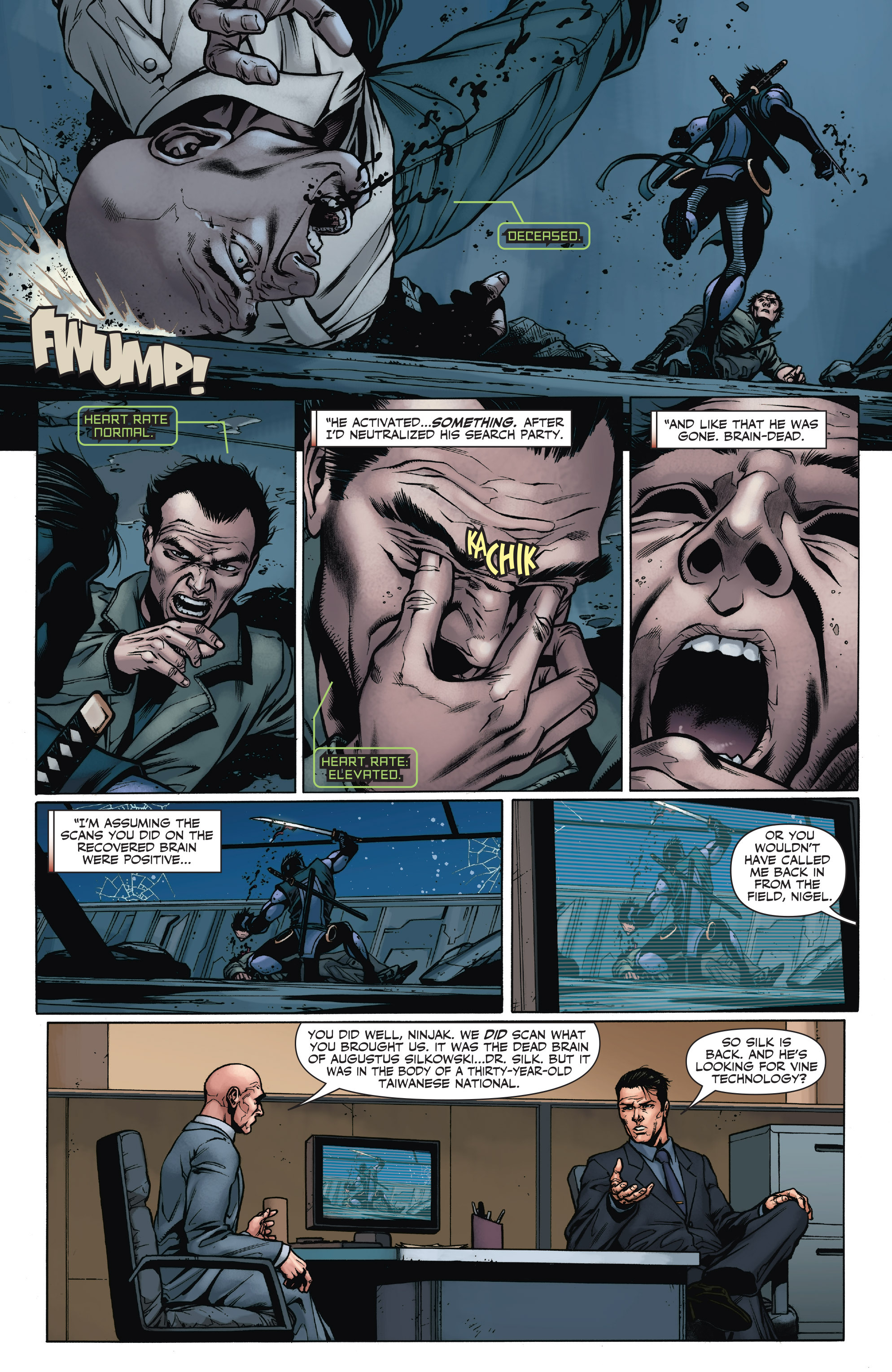 Read online Unity (2013) comic -  Issue #5 - 8