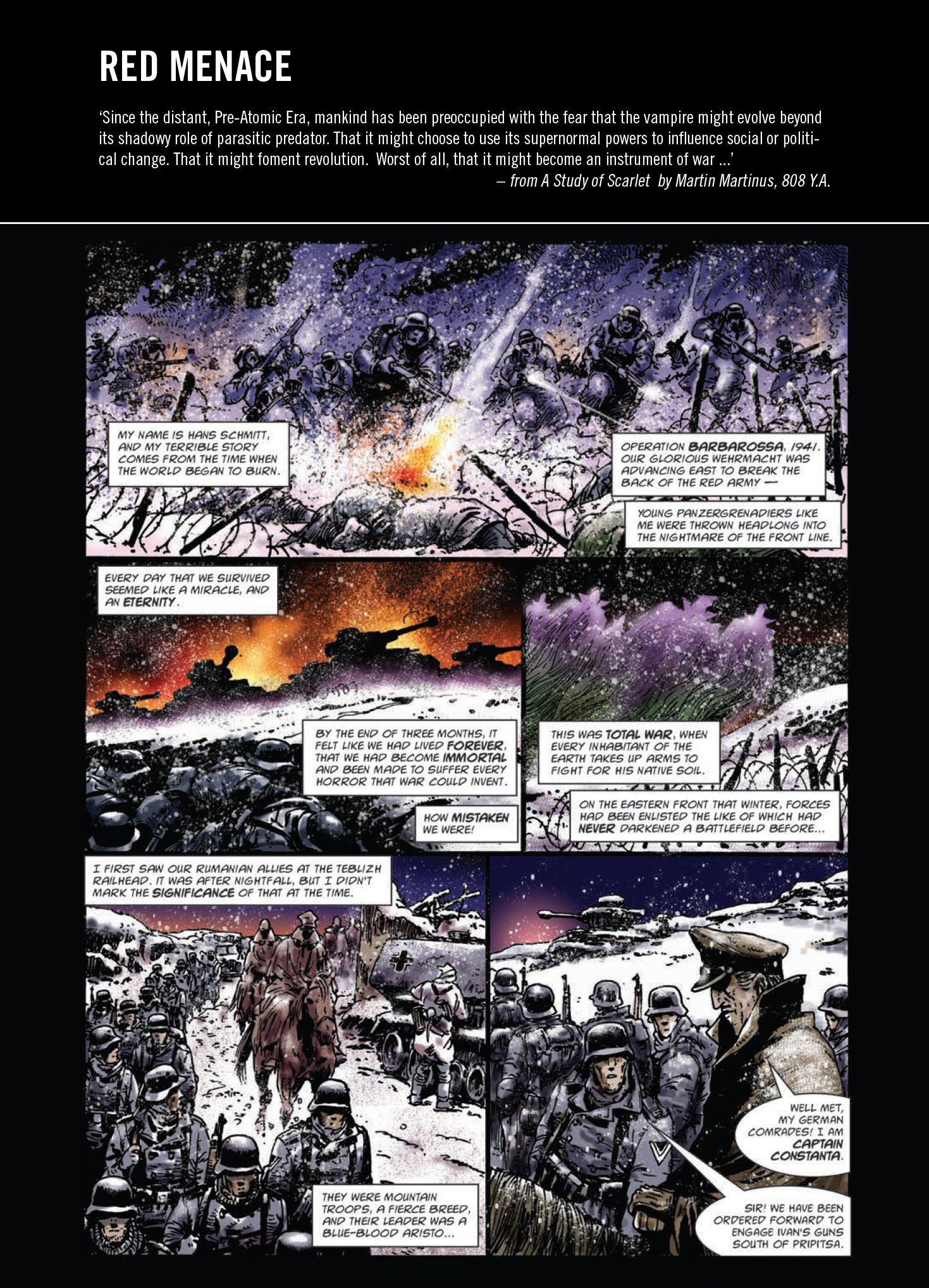 Read online Fiends of the Eastern Front comic -  Issue # TPB - 101