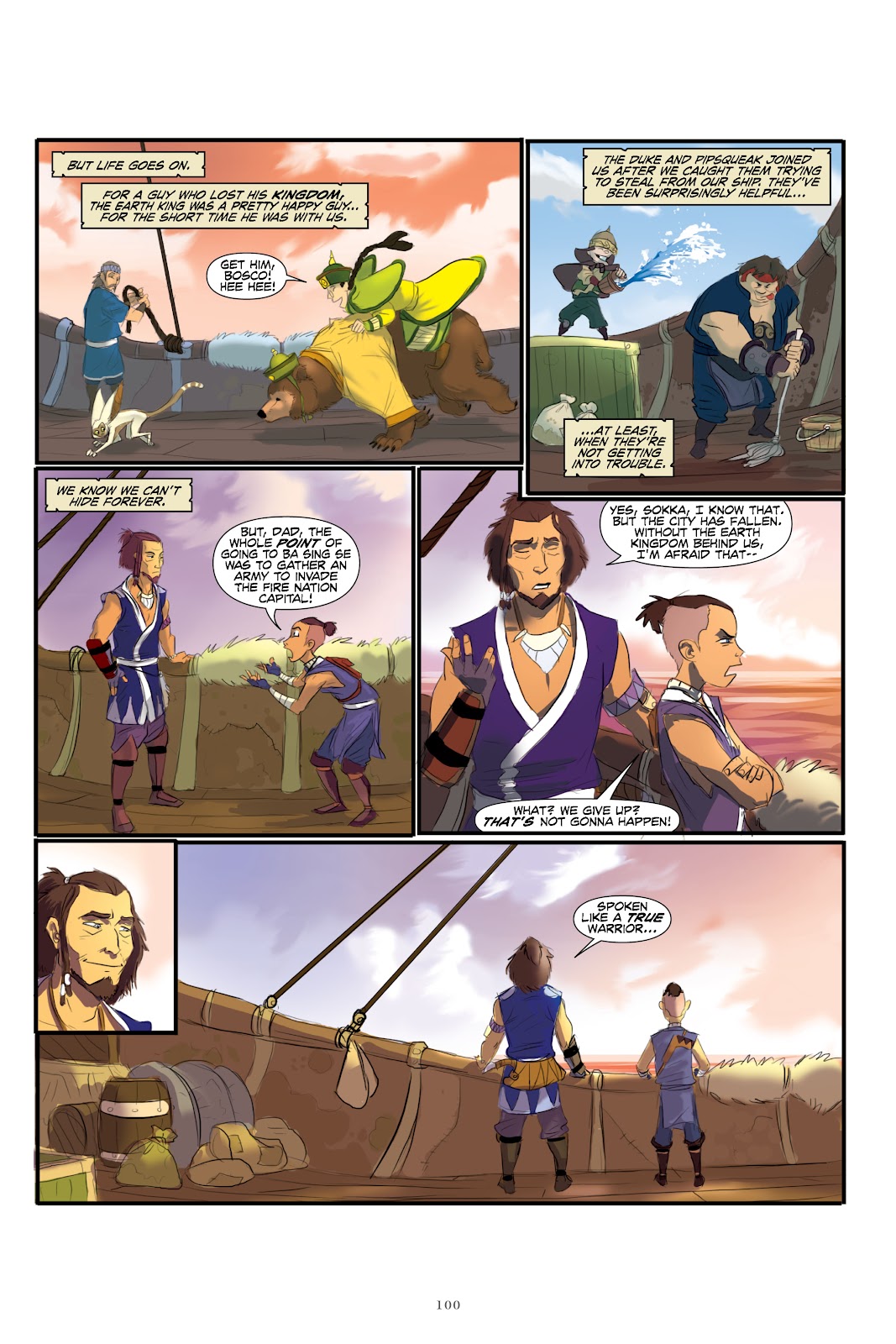 Nickelodeon Avatar: The Last Airbender–The Lost Adventures & Team Avatar Tales Library Edition issue TPB (Part 2) - Page 2