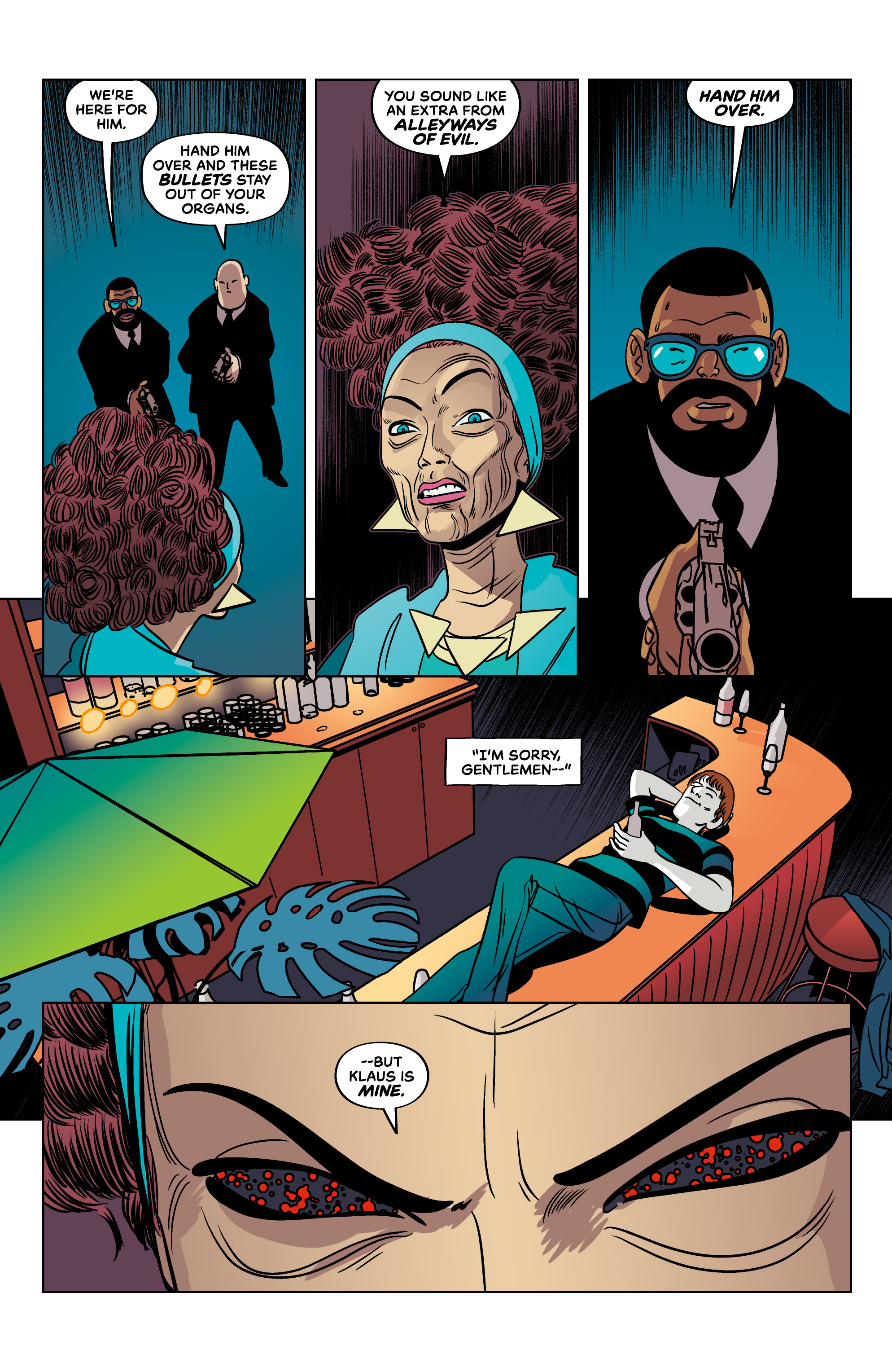 Read online Tales from the Umbrella Academy: You Look Like Death comic -  Issue #3 - 16