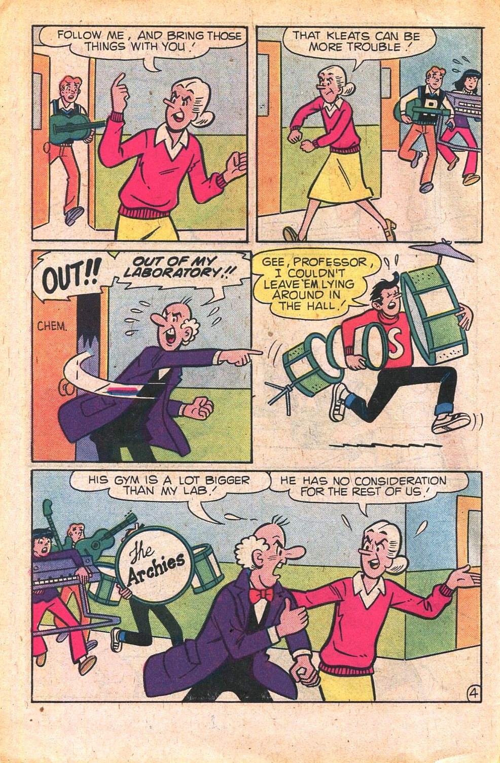 Read online Archie's TV Laugh-Out comic -  Issue #76 - 6