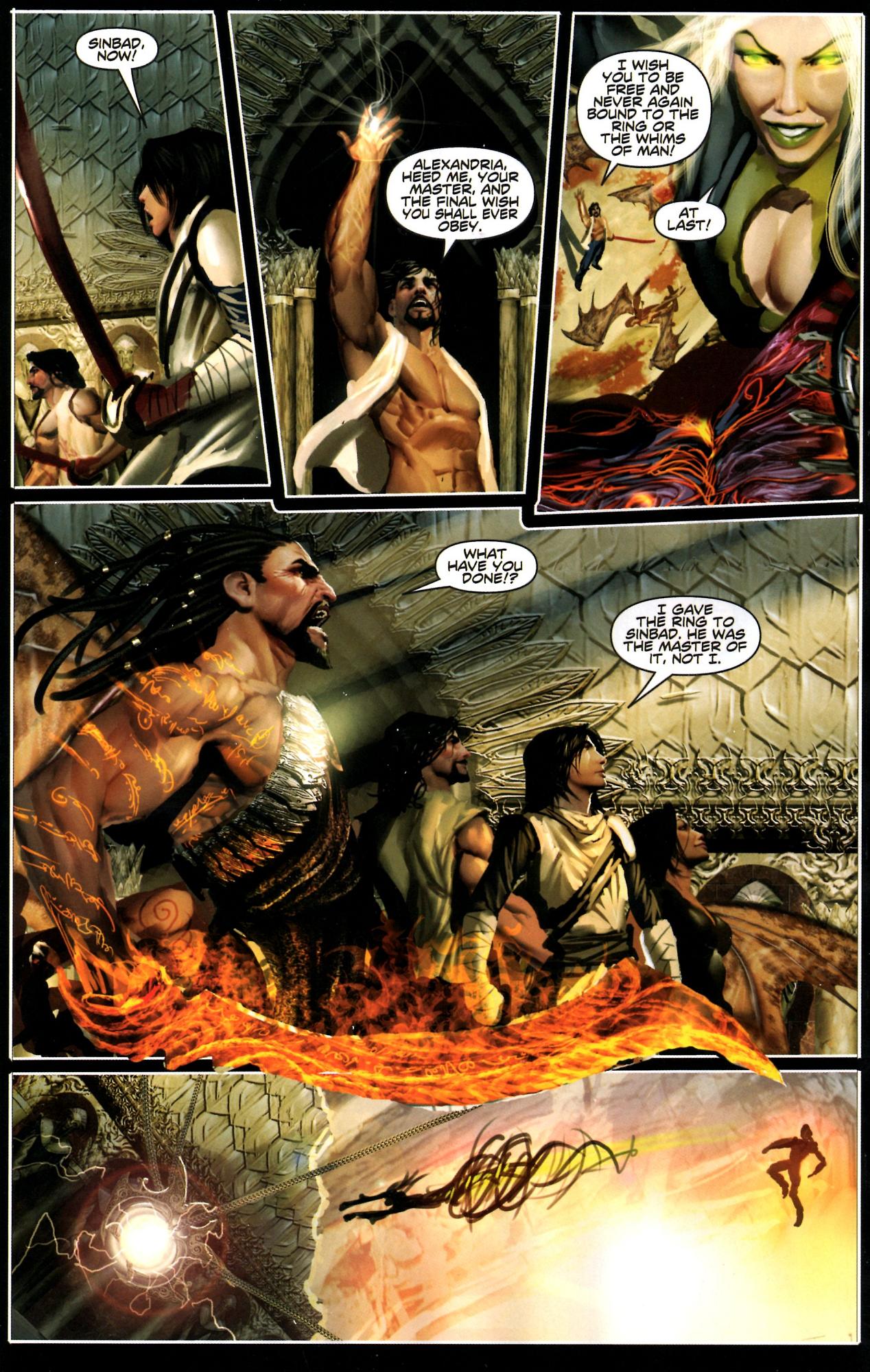 Read online Aladdin: Legacy Of The Lost comic -  Issue #3 - 41