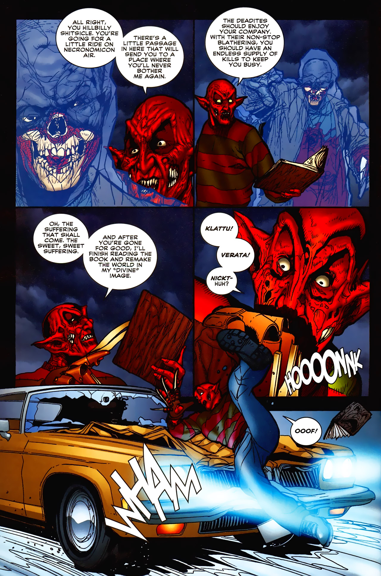 Read online Freddy Vs Jason Vs Ash comic -  Issue #6 - 9