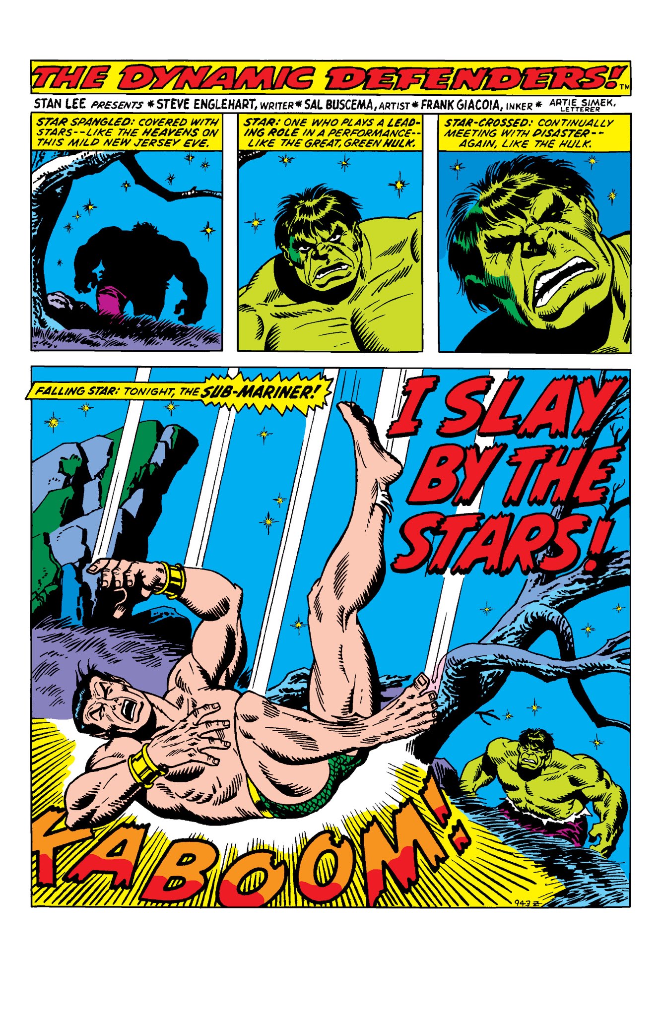 Read online Marvel Masterworks: The Defenders comic -  Issue # TPB 1 (Part 2) - 21