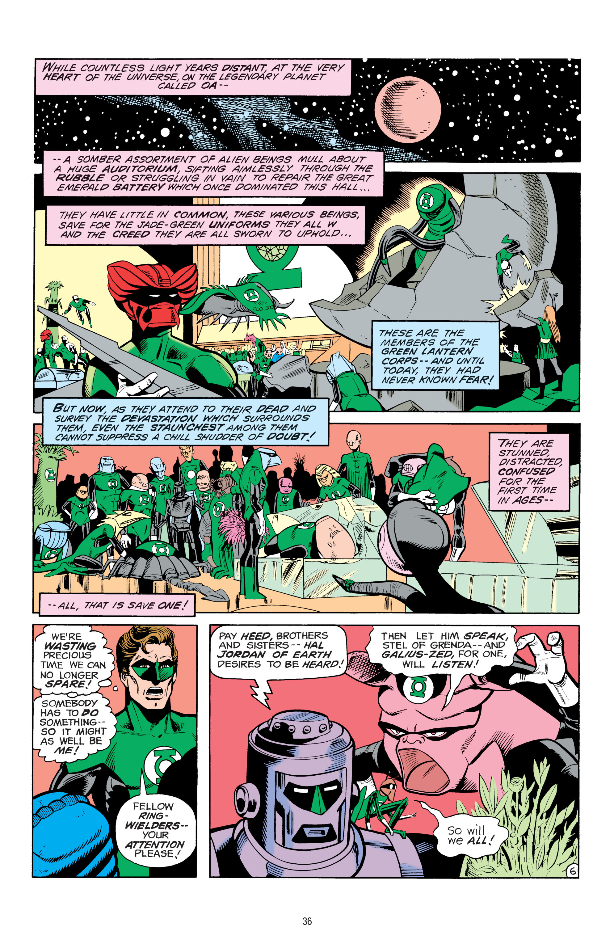 Read online Tales of the Green Lantern Corps comic -  Issue # _TPB 1 - 34