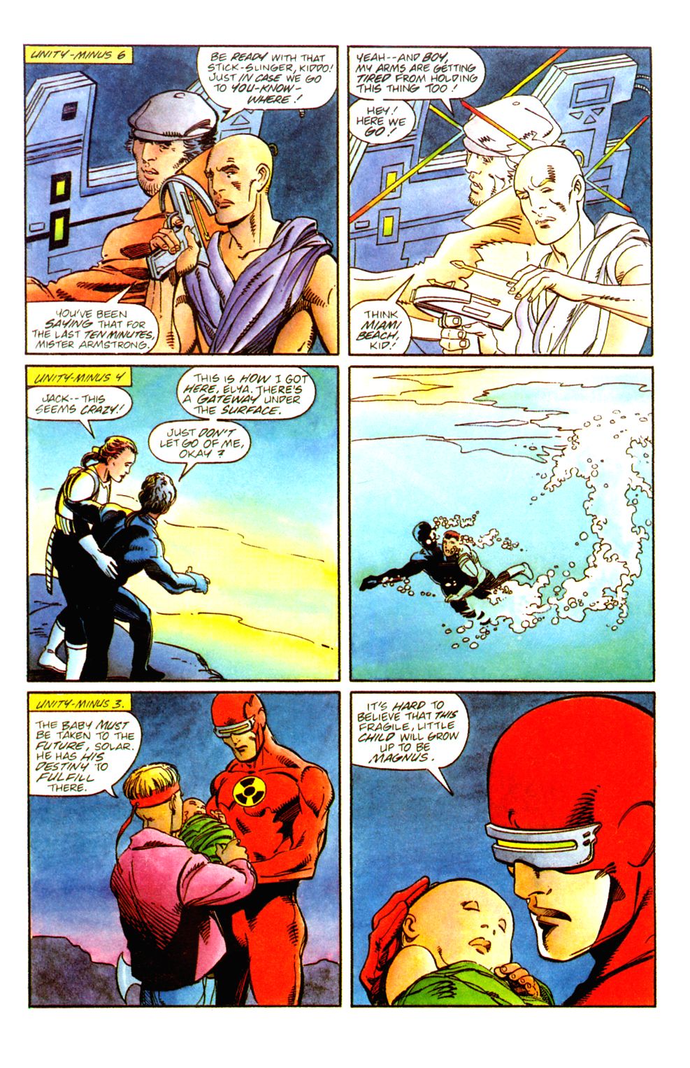 Read online Unity (1992) comic -  Issue #1 - 11