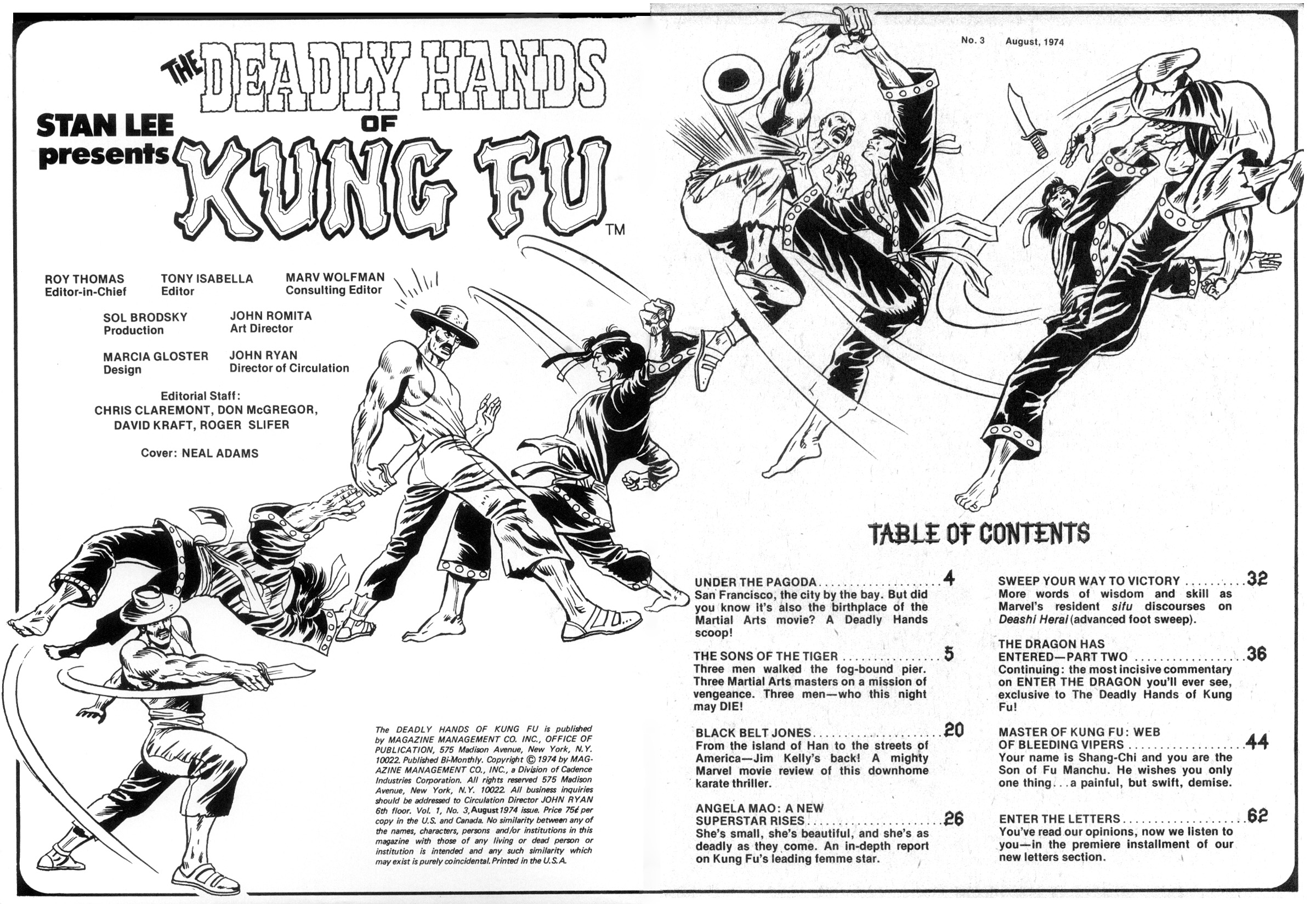 Read online The Deadly Hands of Kung Fu comic -  Issue #3 - 2
