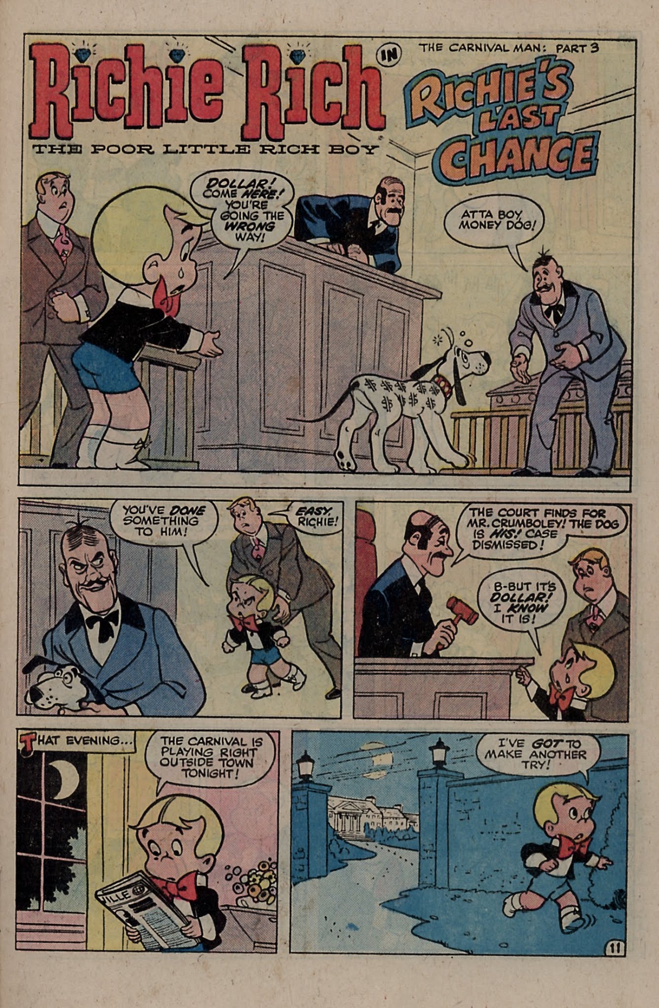 Read online Richie Rich & Dollar the Dog comic -  Issue #10 - 29