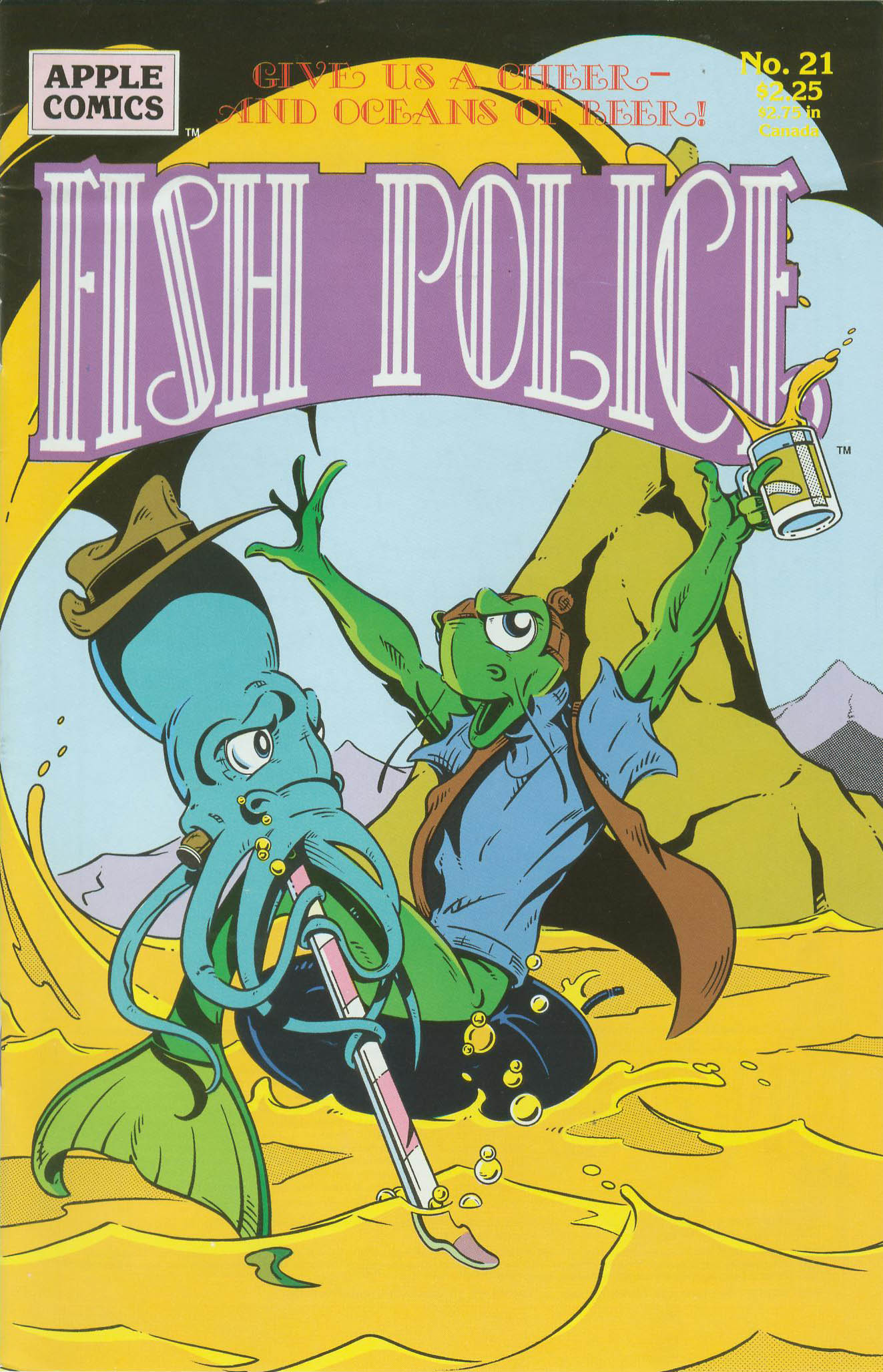 Read online The Fish Police comic -  Issue #21 - 1