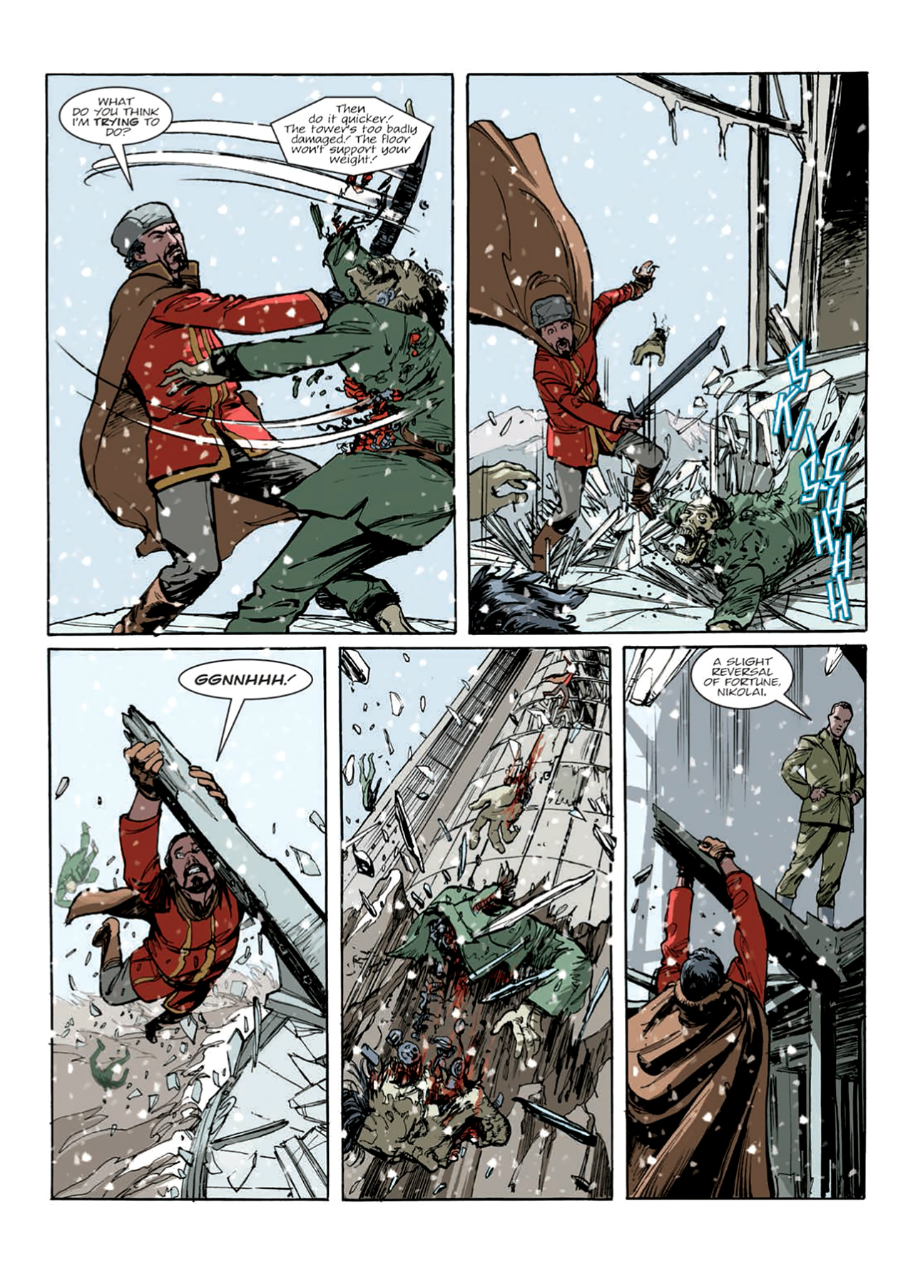 Read online Nikolai Dante comic -  Issue # TPB 9 - 155