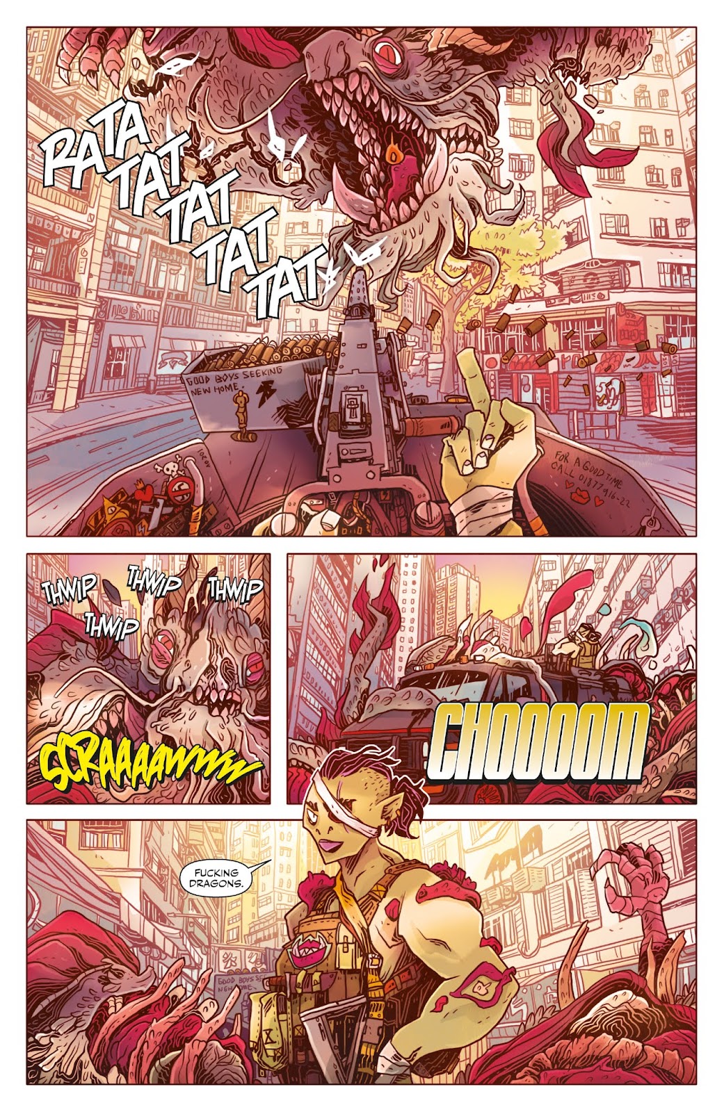 Rat Queens Special: Neon Static issue Full - Page 13