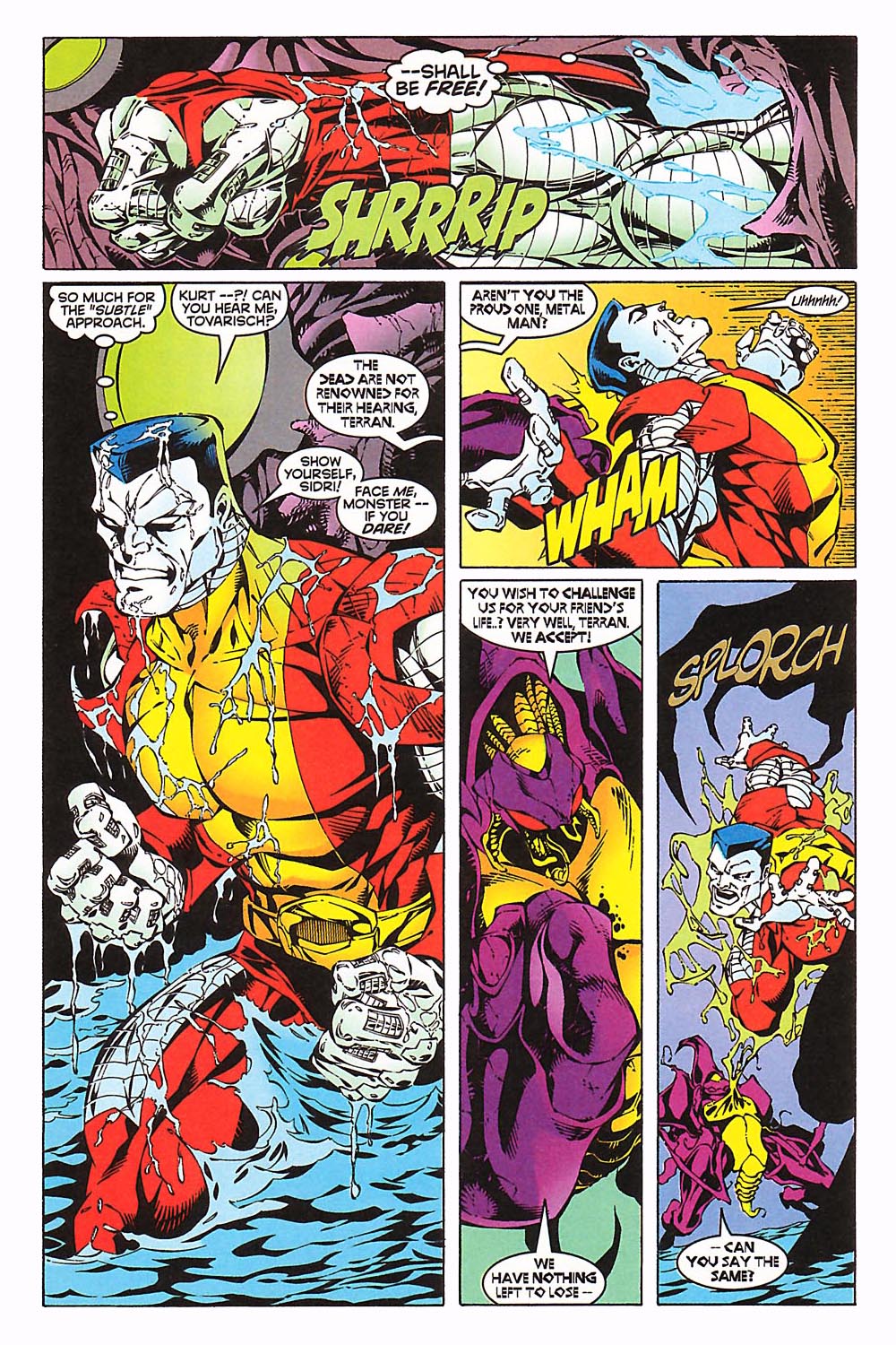 Read online Excalibur (1988) comic -  Issue #116 - 22