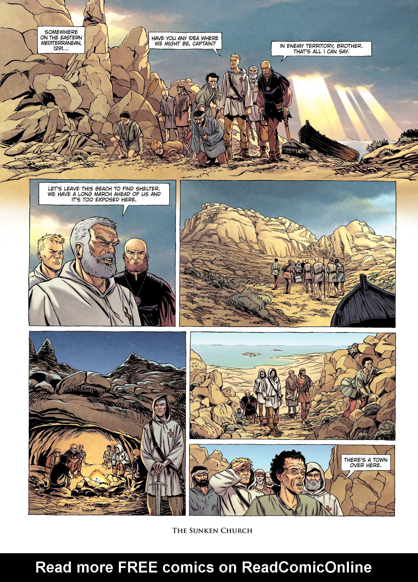 Read online The Last Templar comic -  Issue #2 - 53