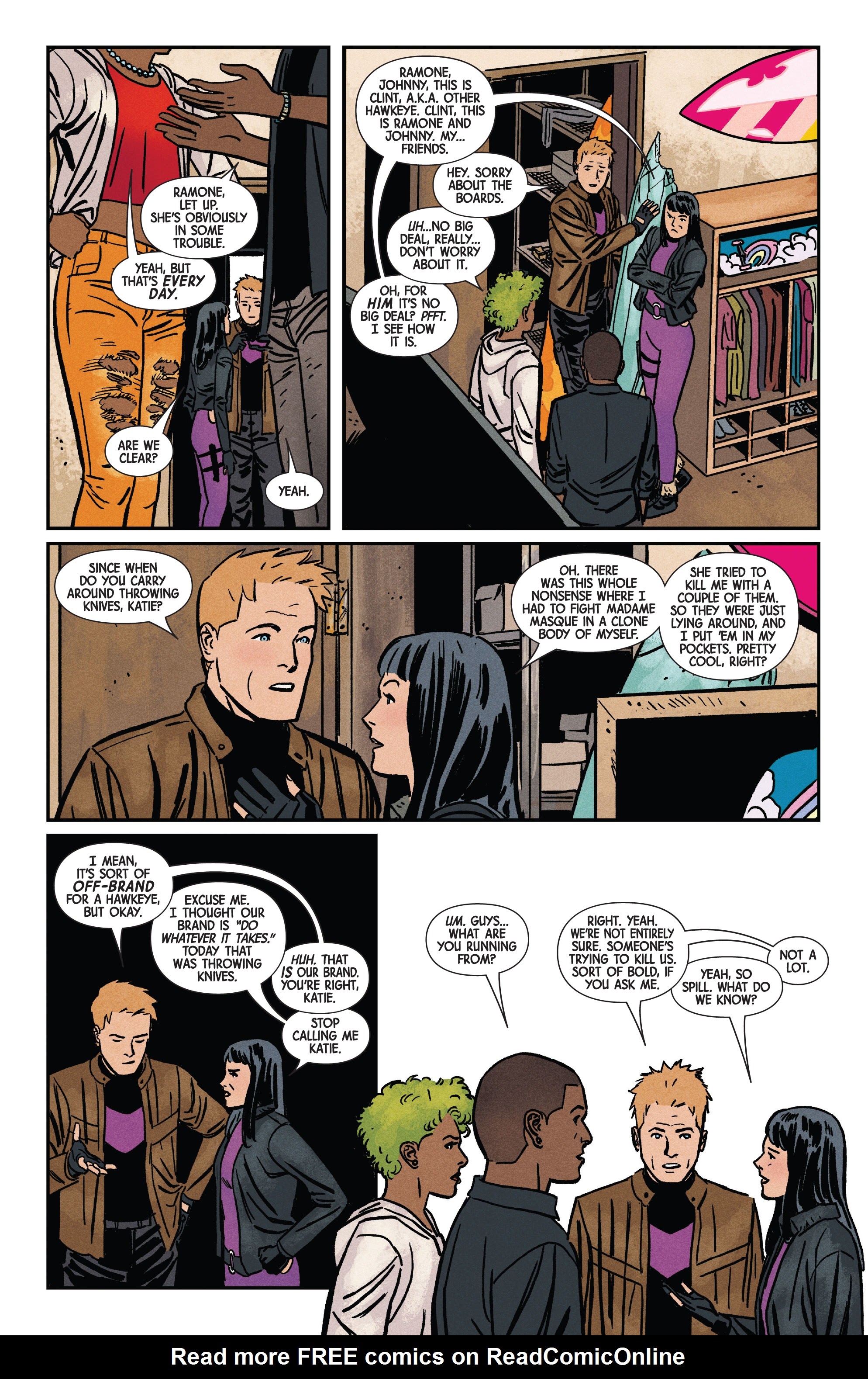 Read online Hawkeye: Go West comic -  Issue # TPB (Part 1) - 44