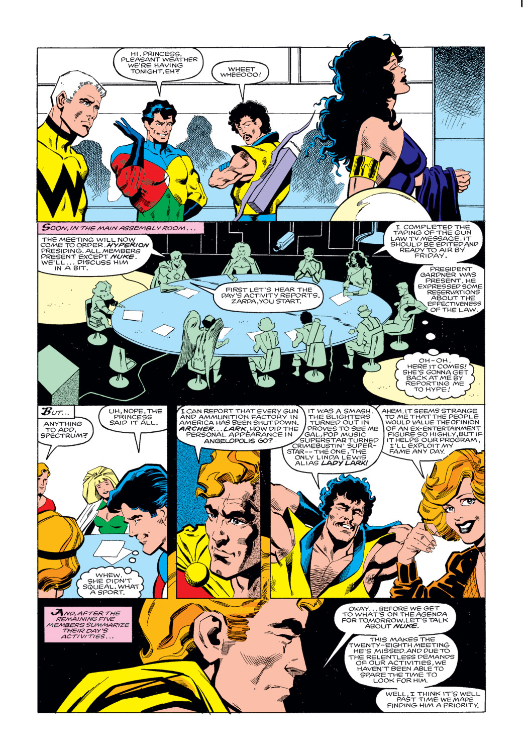 Read online Squadron Supreme (1985) comic -  Issue #3 - 7