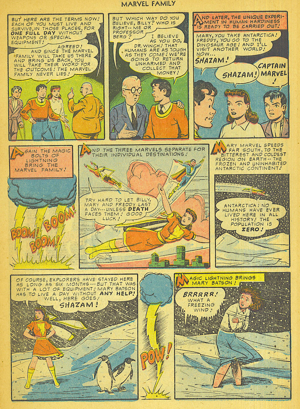 Read online The Marvel Family comic -  Issue #49 - 7