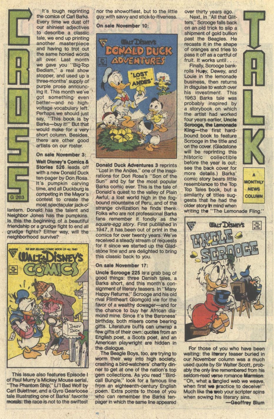 Read online Walt Disney's Comics and Stories comic -  Issue #526 - 26