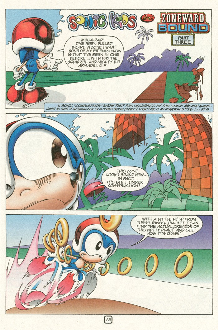 Read online Sonic Super Special comic -  Issue #9 - Sonic Kids are back - 16