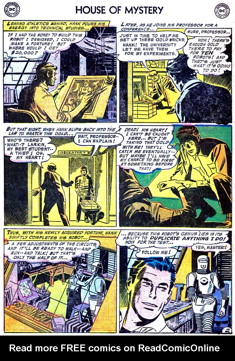 Read online House of Mystery (1951) comic -  Issue #59 - 12