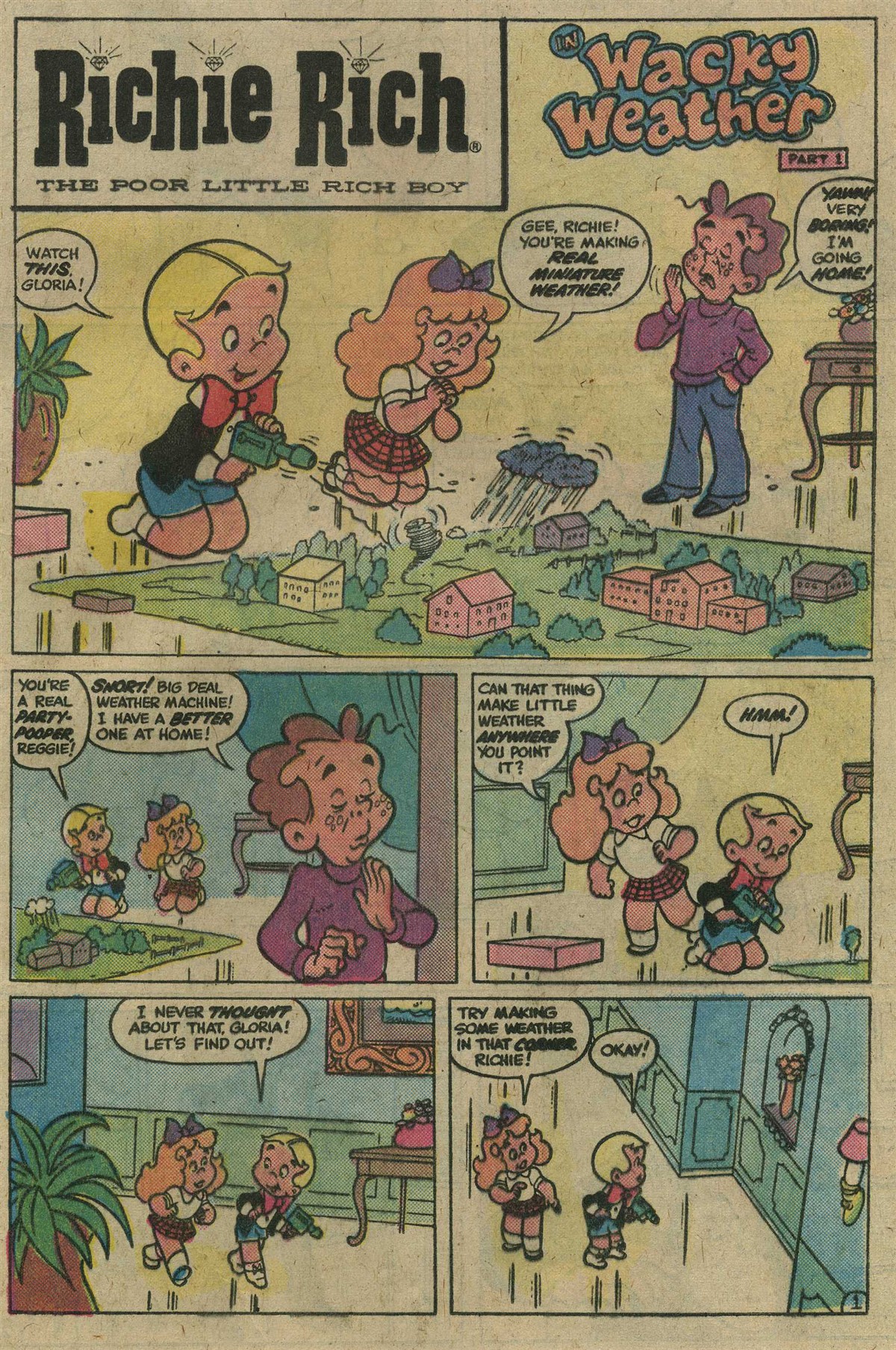 Read online Richie Rich & His Girl Friends comic -  Issue #2 - 35