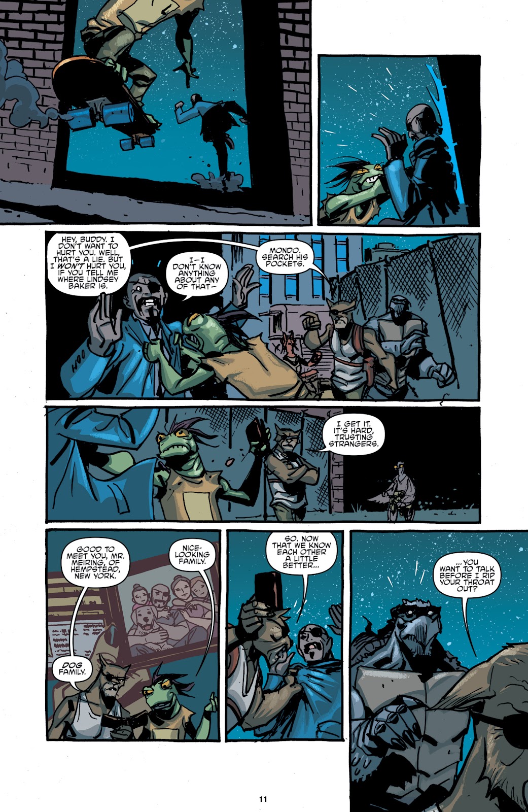 Teenage Mutant Ninja Turtles: Mutanimals issue 1 - Page 13