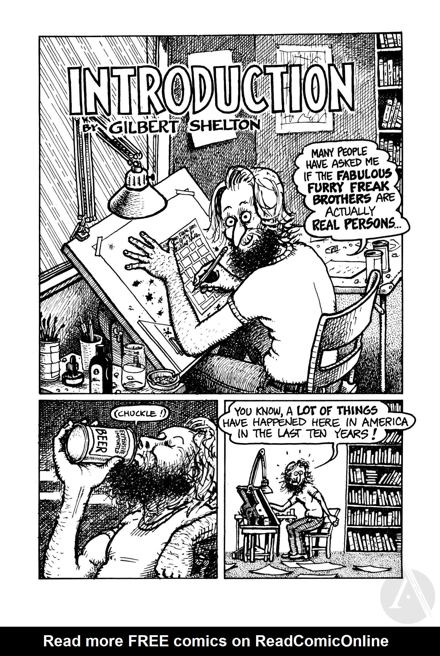 Read online The Fabulous Furry Freak Brothers comic -  Issue #0 - 3