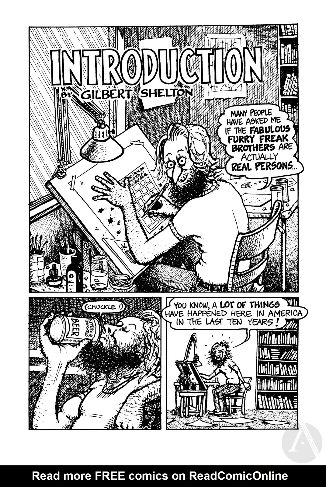 The Fabulous Furry Freak Brothers issue 0 - Page 3