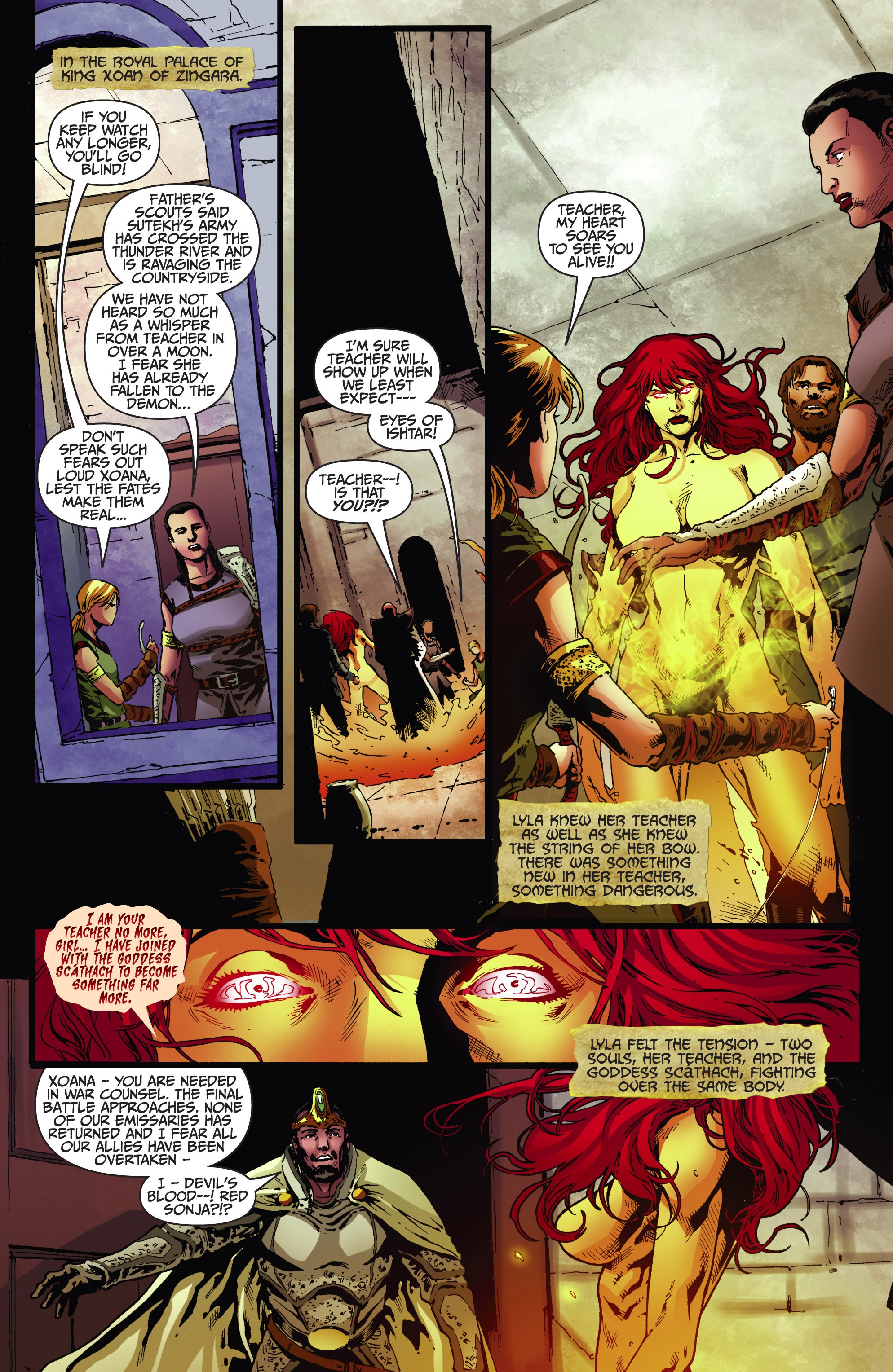 Read online Red Sonja: Vulture's Circle comic -  Issue #5 - 4