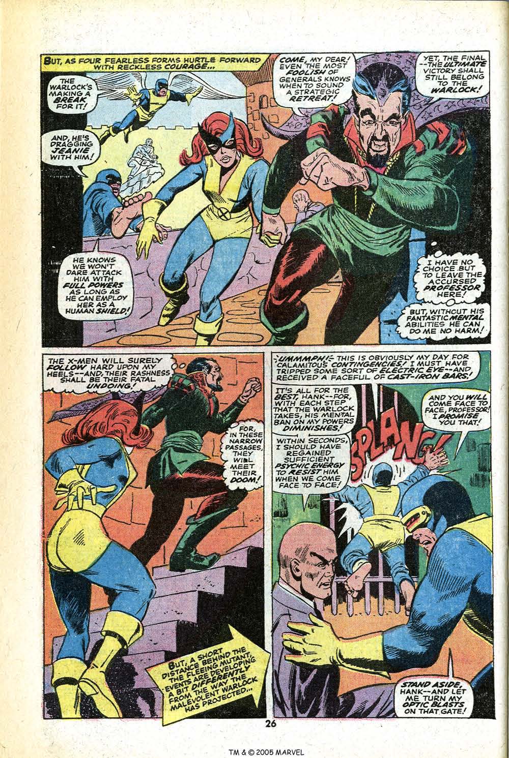 Read online Uncanny X-Men (1963) comic -  Issue #78 - 28