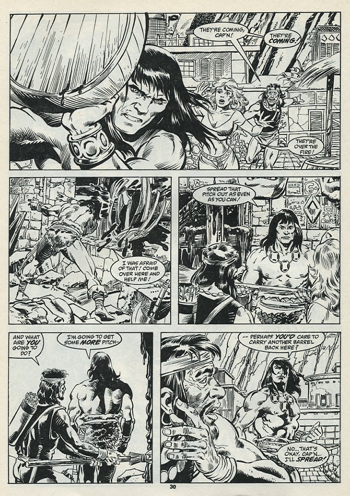 The Savage Sword Of Conan issue 182 - Page 32