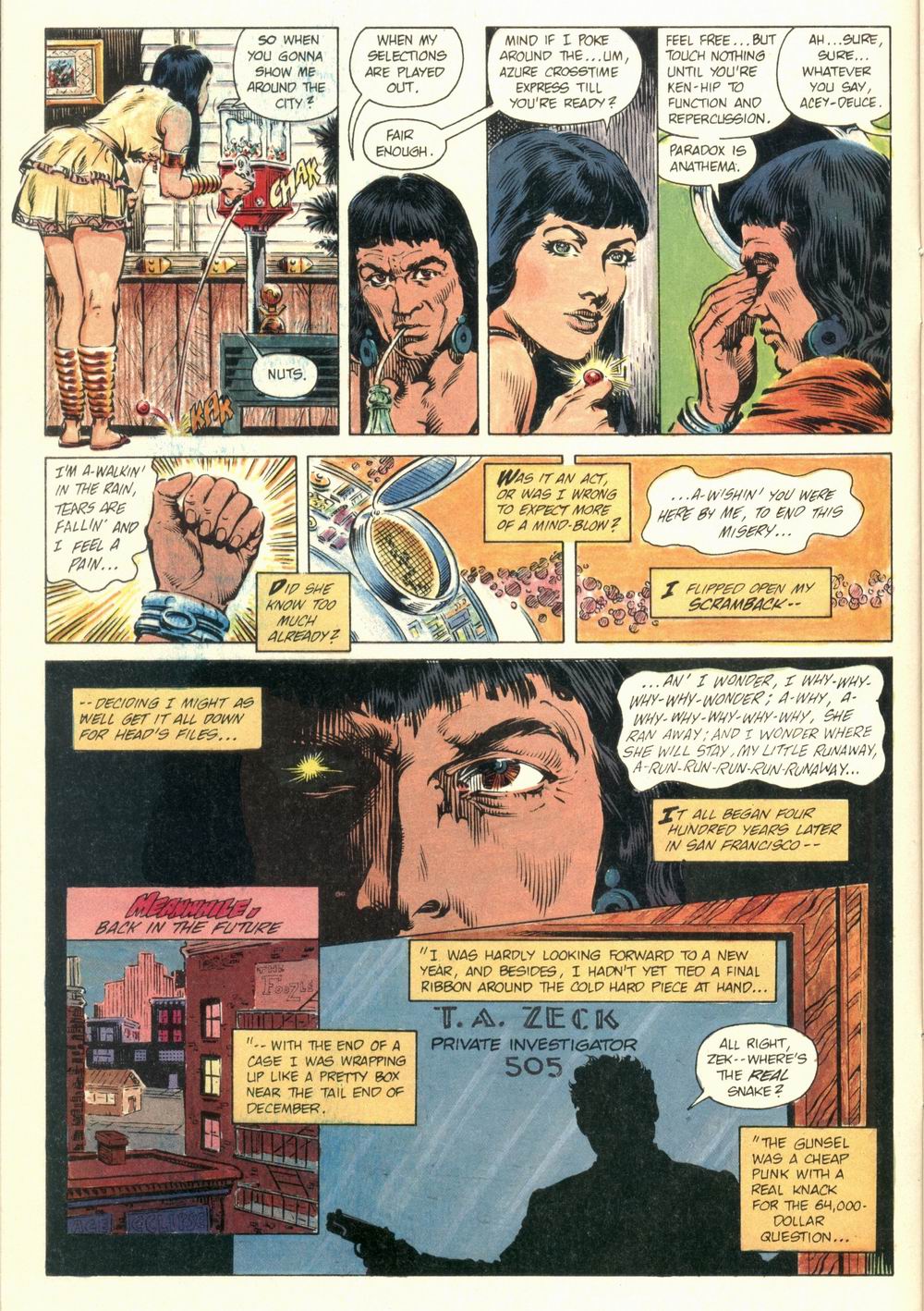 Read online Aztec Ace comic -  Issue #1 - 12