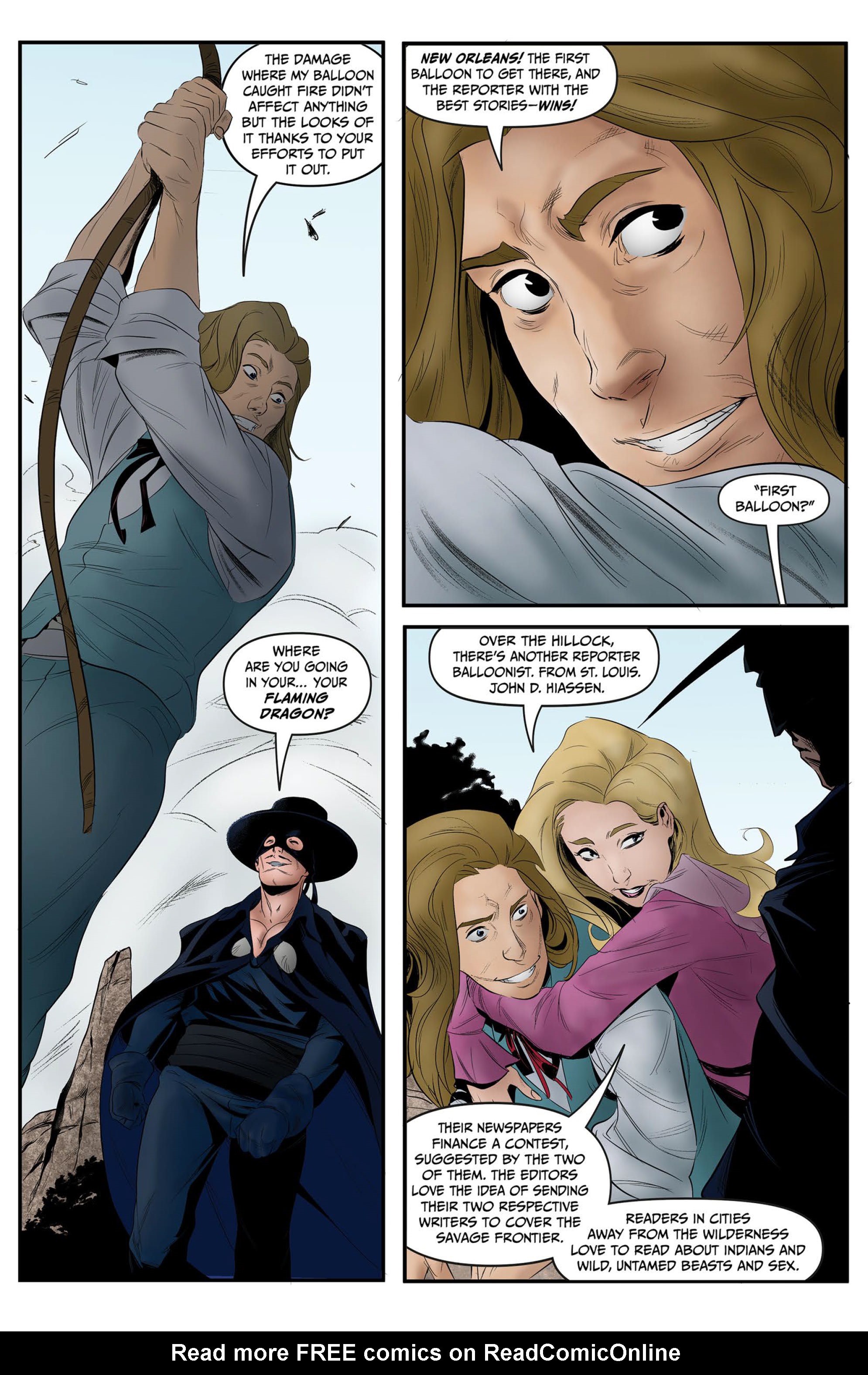 Read online Zorro Flights comic -  Issue #2 - 16