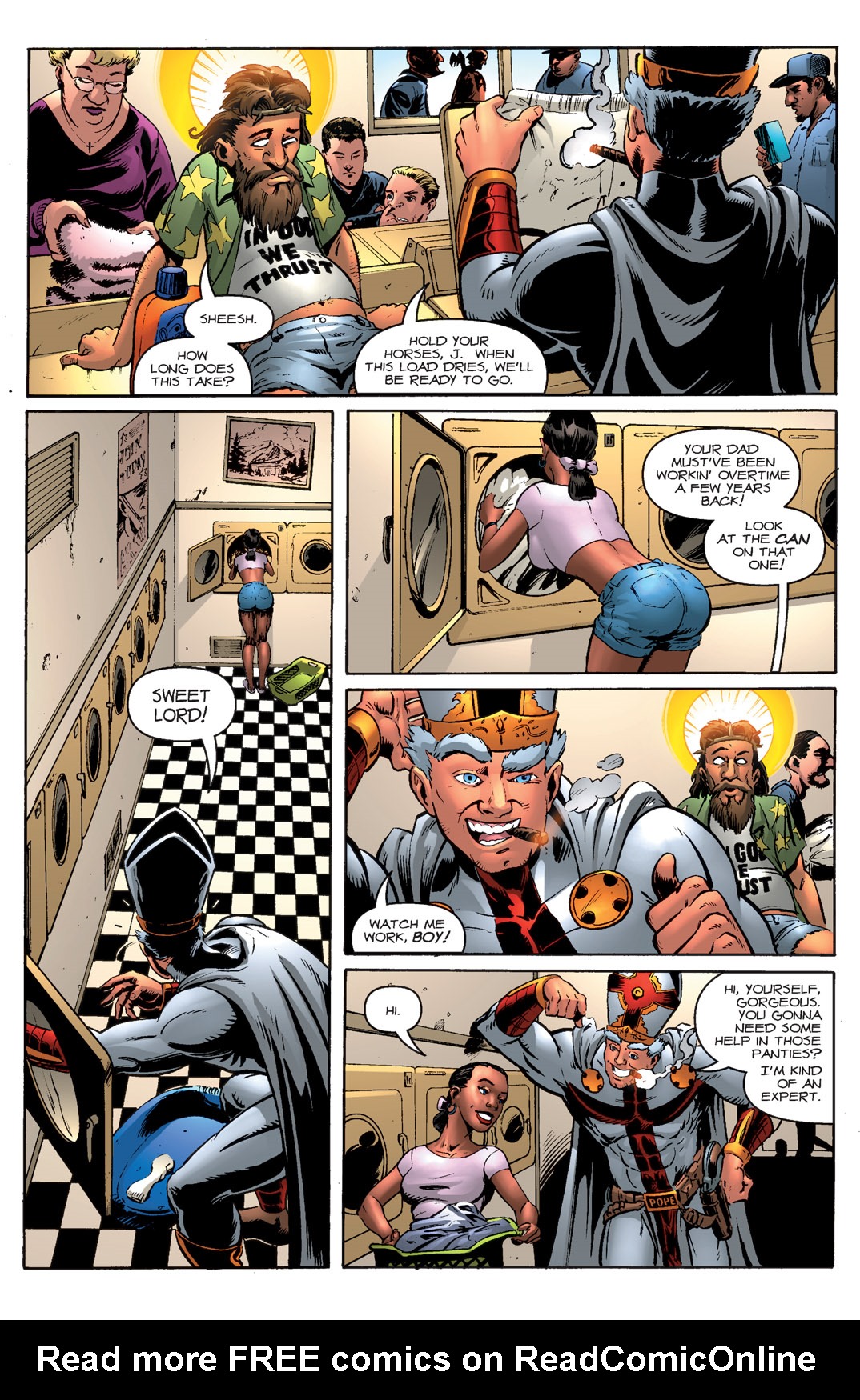 Read online Battle Pope comic -  Issue #6 - 11