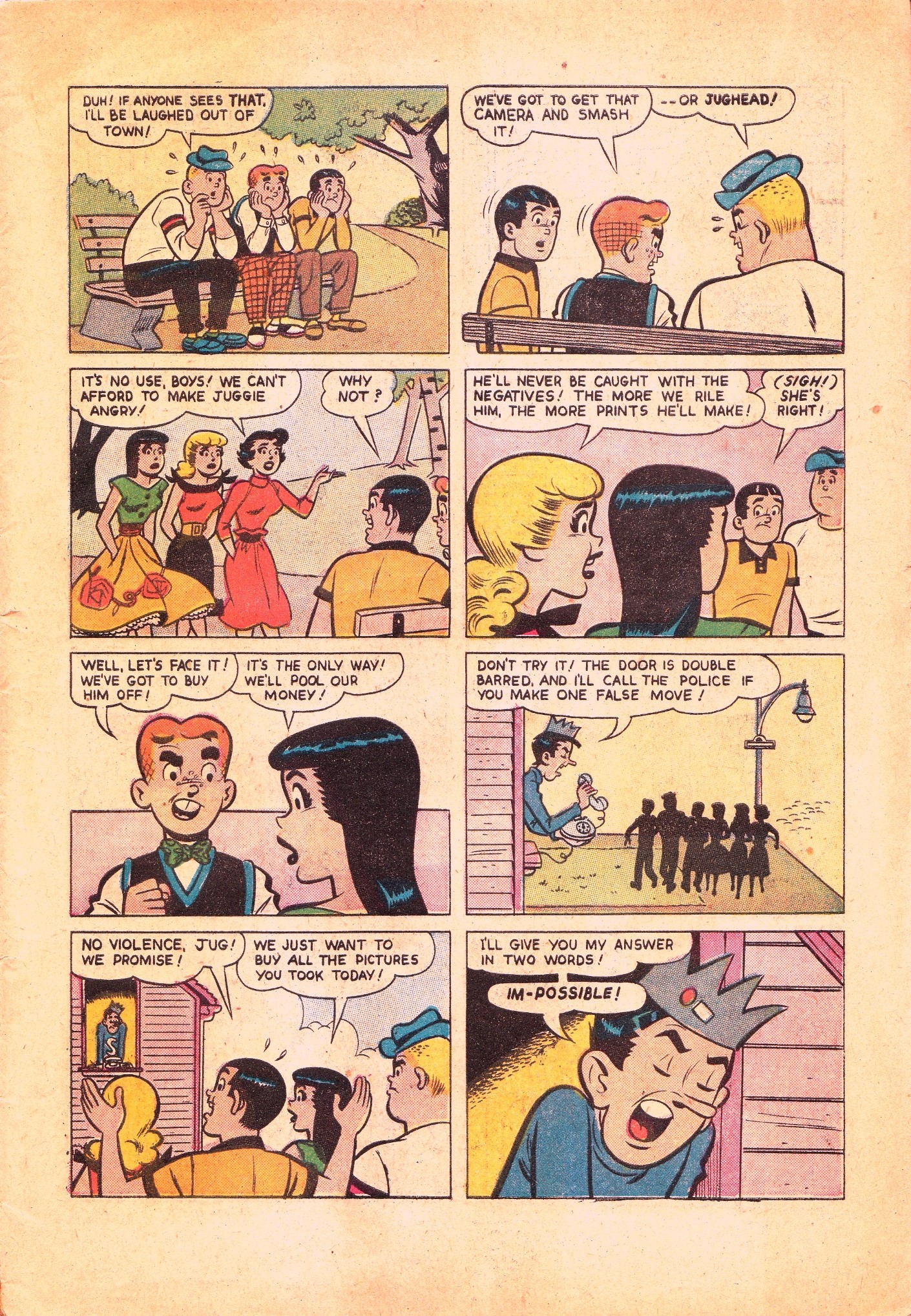 Read online Archie's Pal Jughead comic -  Issue #43 - 7