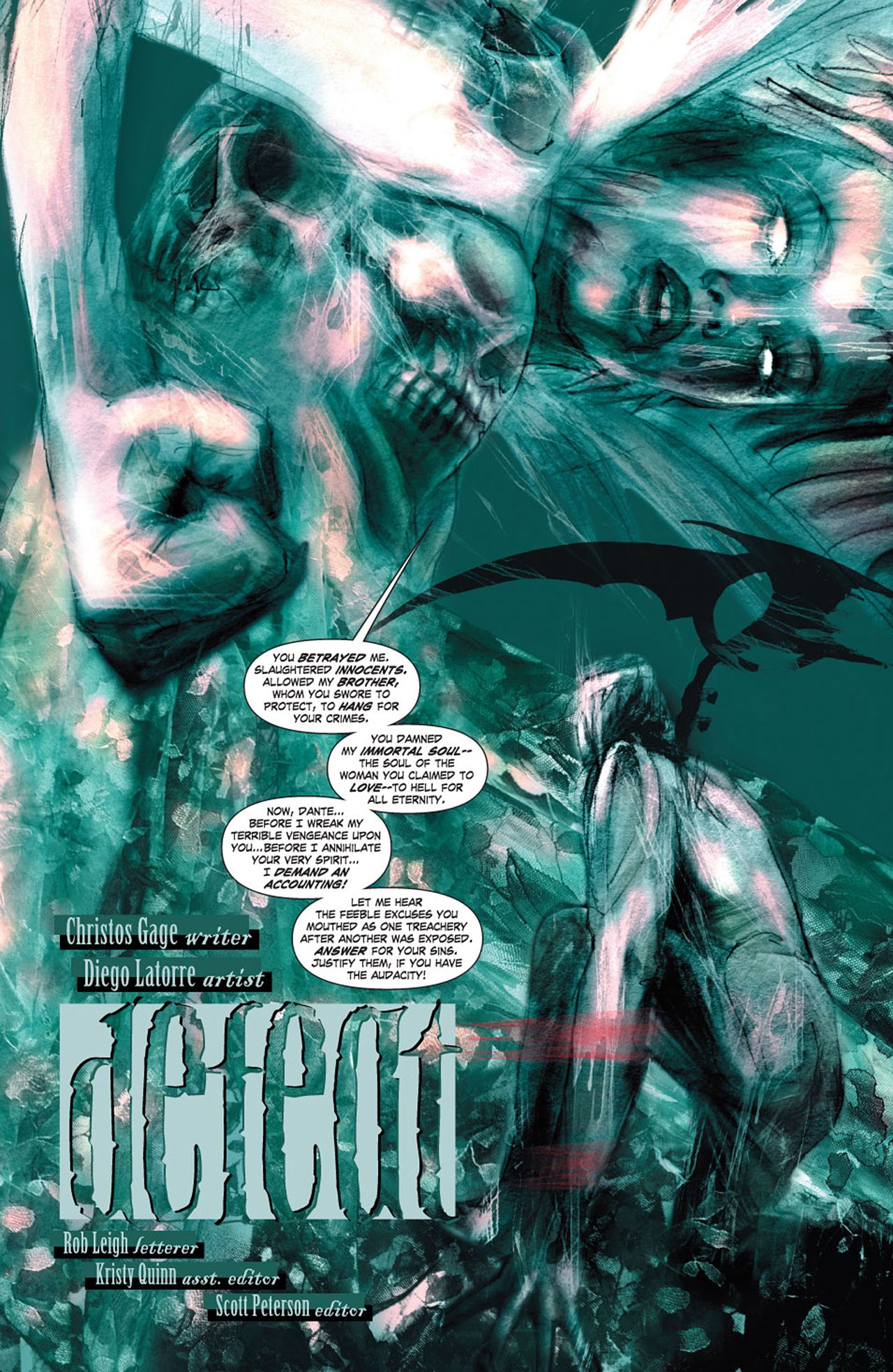 Read online Dante's Inferno comic -  Issue #6 - 2