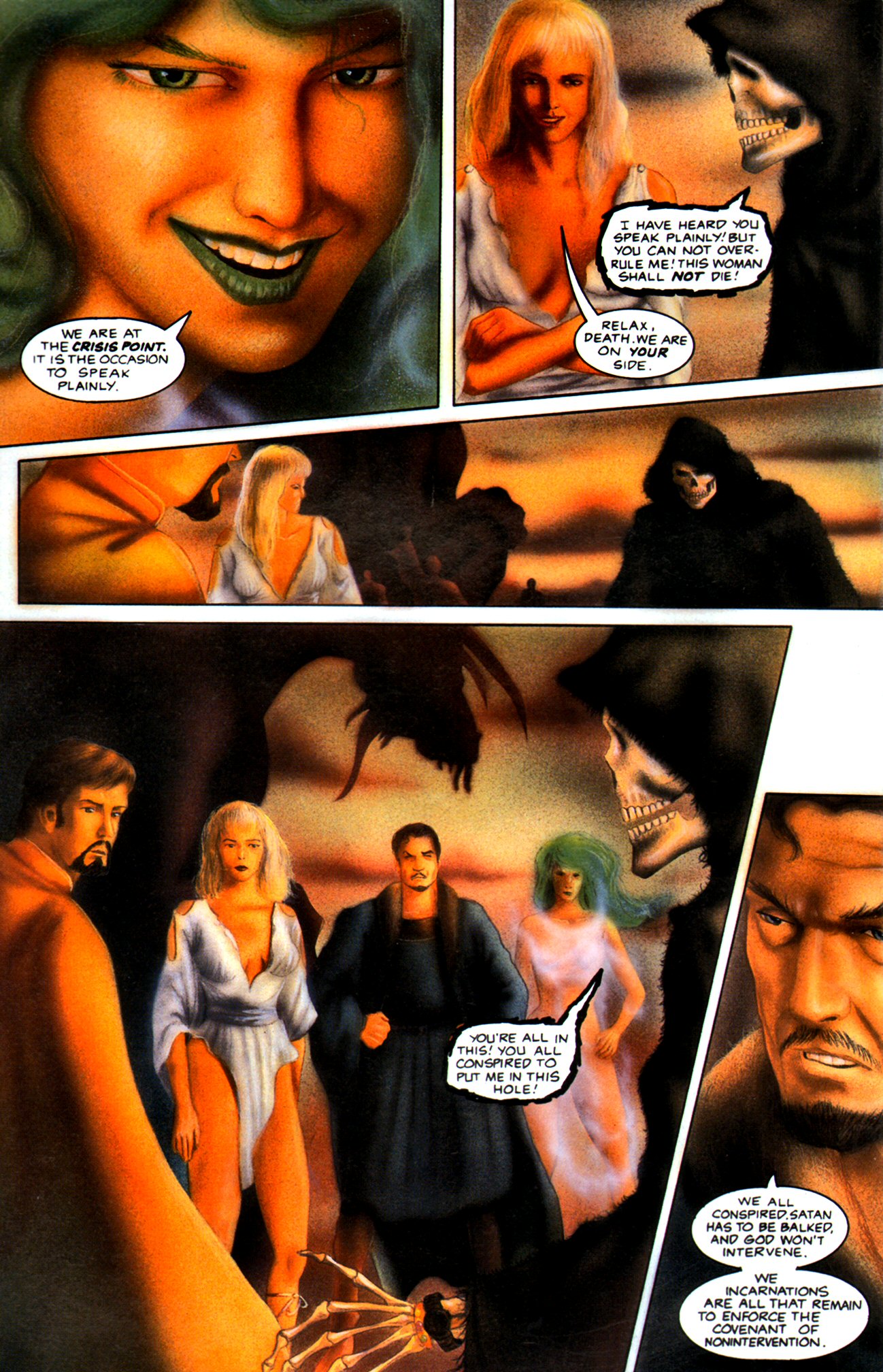 Read online Piers Anthony's Incarnations of Immortality: On A Pale Horse comic -  Issue #5 - 31
