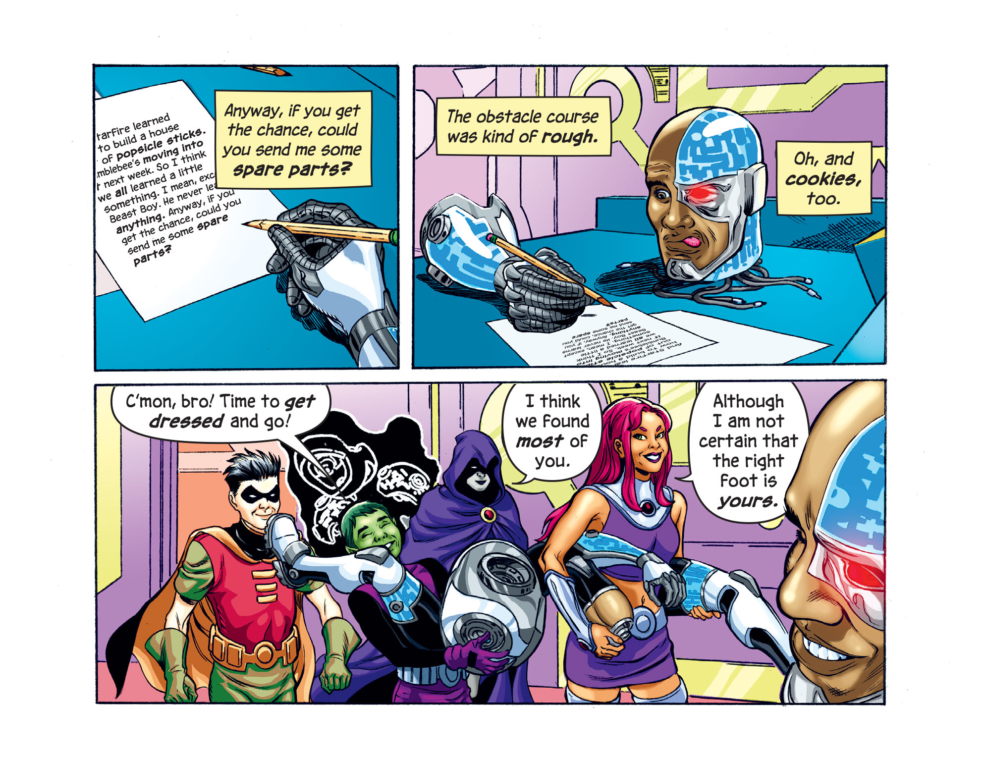 Read online Teen Titans Go! To Camp comic -  Issue #14 - 8