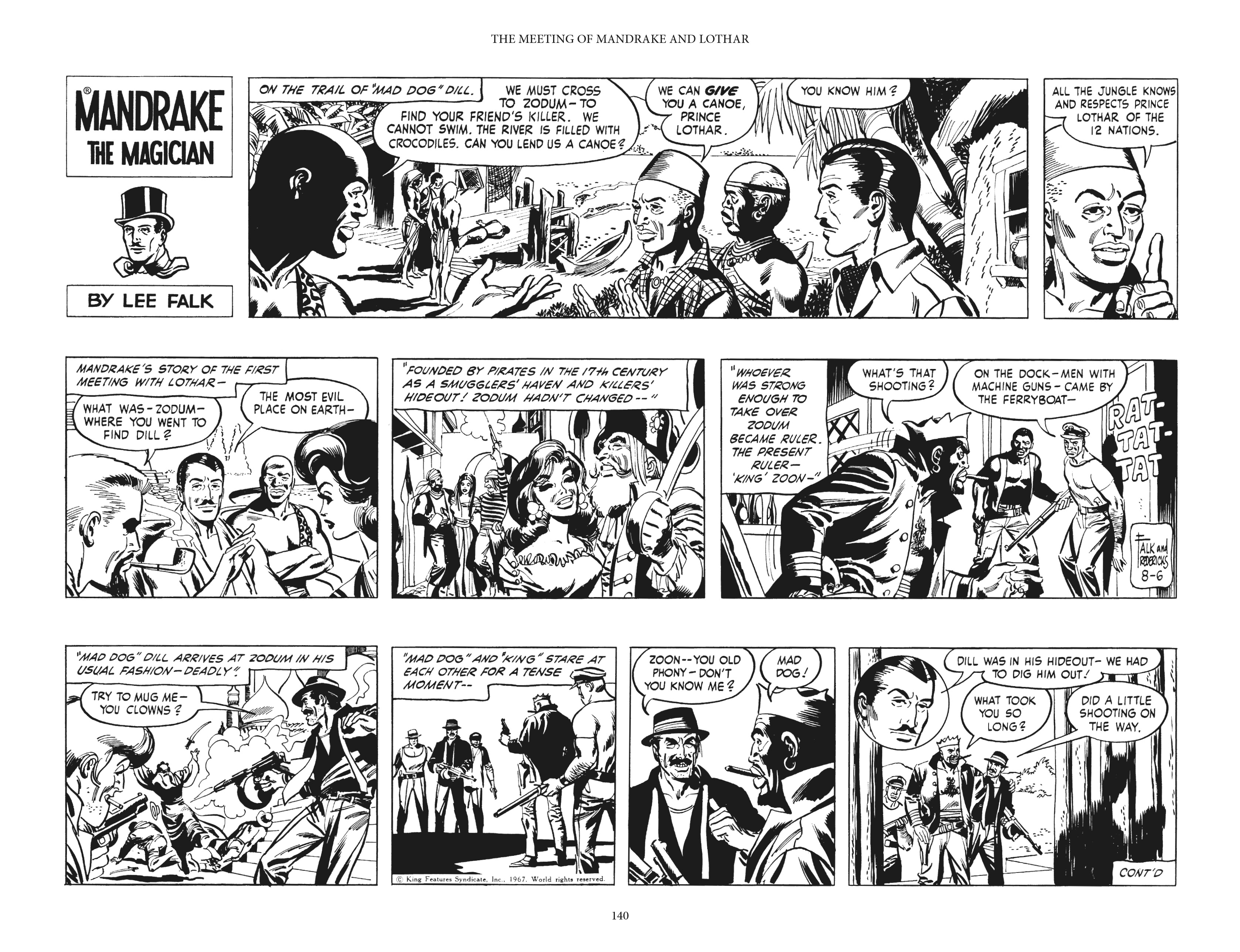 Read online Mandrake the Magician: The Fred Fredricks Sundays comic -  Issue # TPB (Part 2) - 41