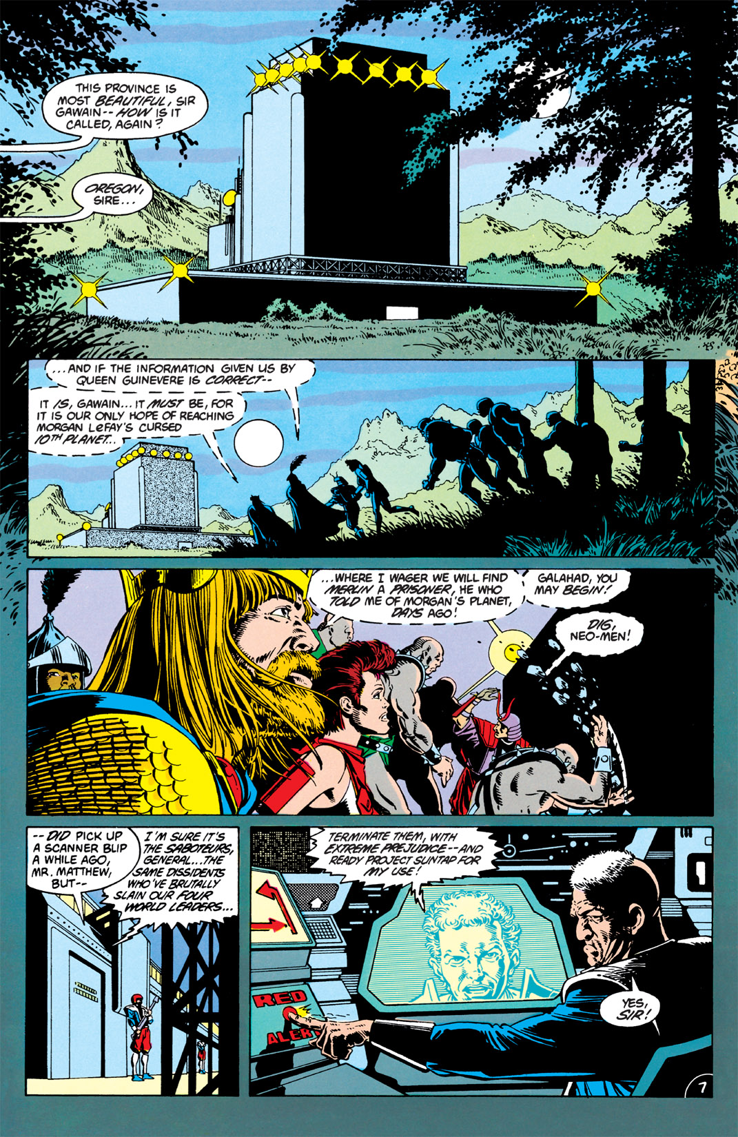 Read online Camelot 3000 comic -  Issue #10 - 9
