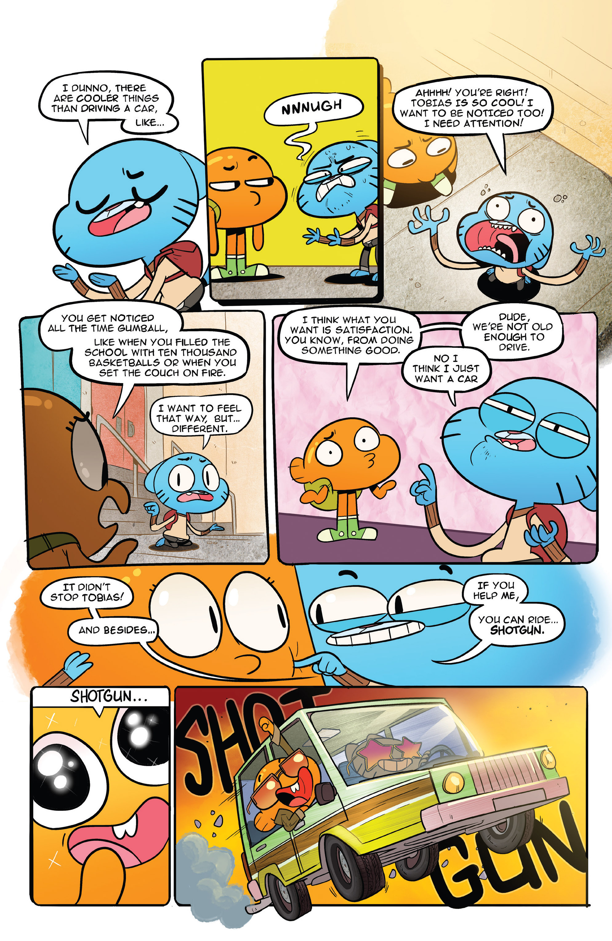 Read online The Amazing World of Gumball comic -  Issue #1 - 6