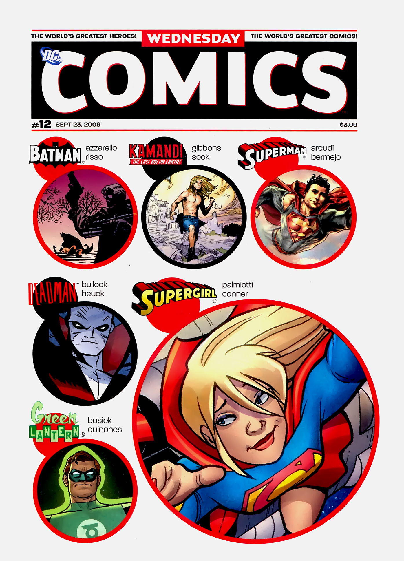 Read online Wednesday Comics comic -  Issue #12 - 1