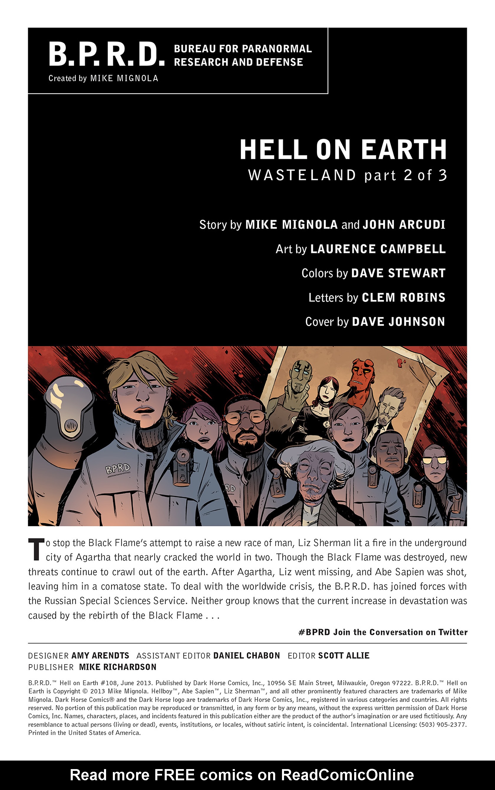 Read online B.P.R.D. Hell on Earth comic -  Issue #108 - 2