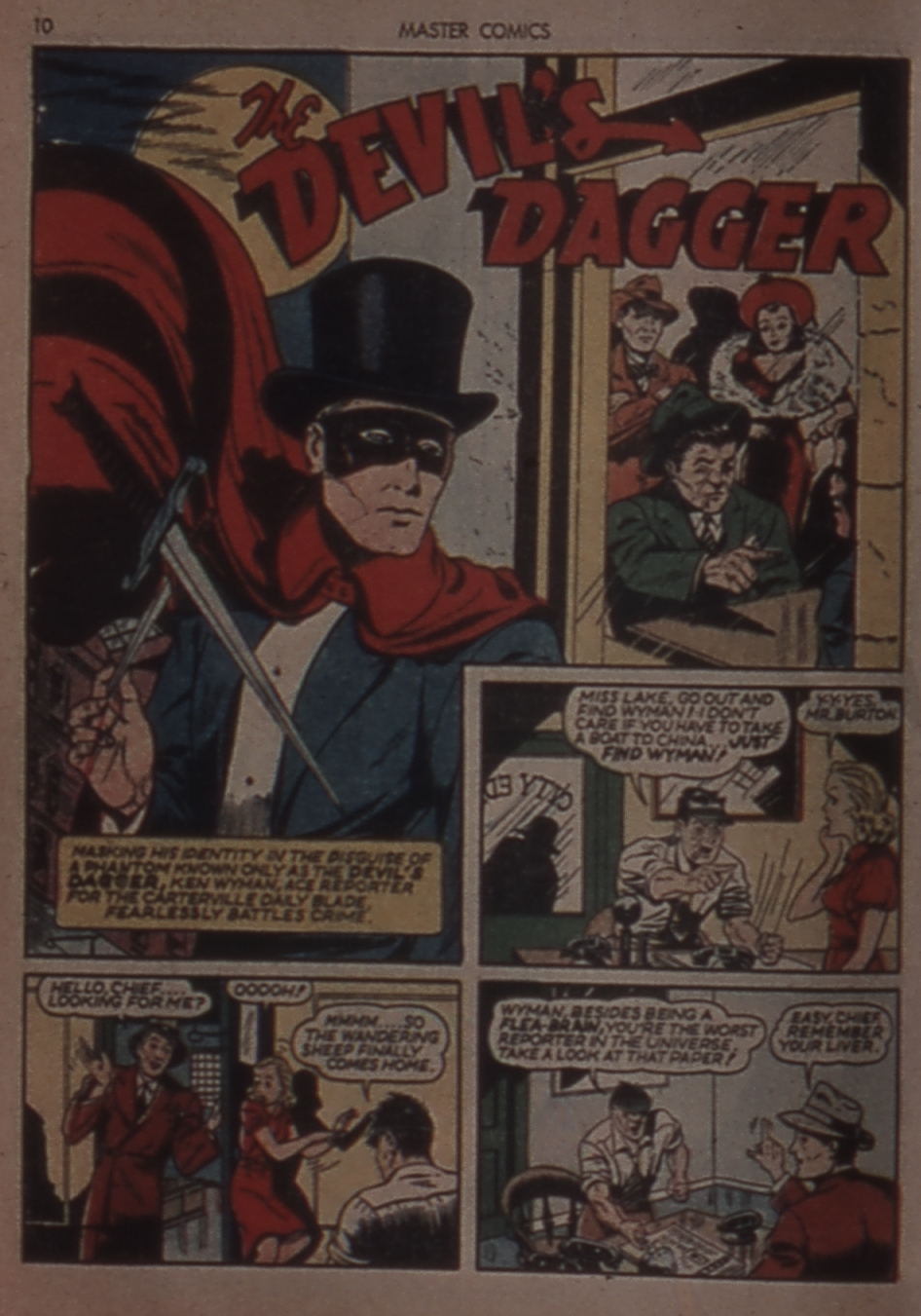 Read online Master Comics comic -  Issue #12 - 12