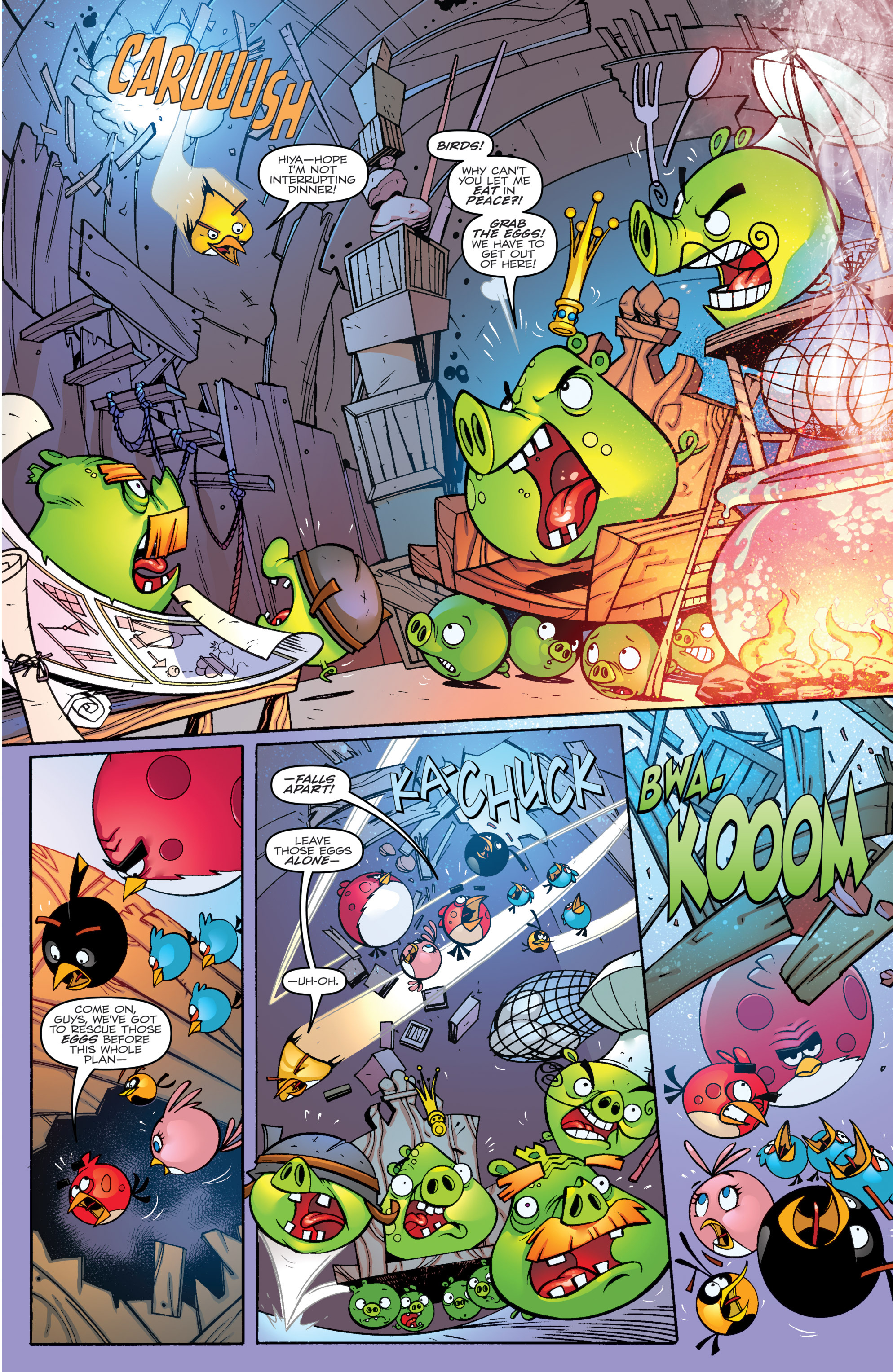 Read online Angry Birds Transformers comic -  Issue #1 - 9