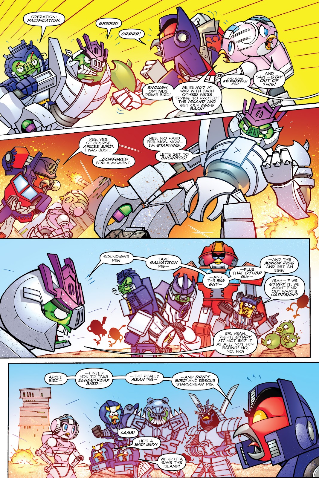 Angry Birds Transformers: Age of Eggstinction issue Full - Page 54