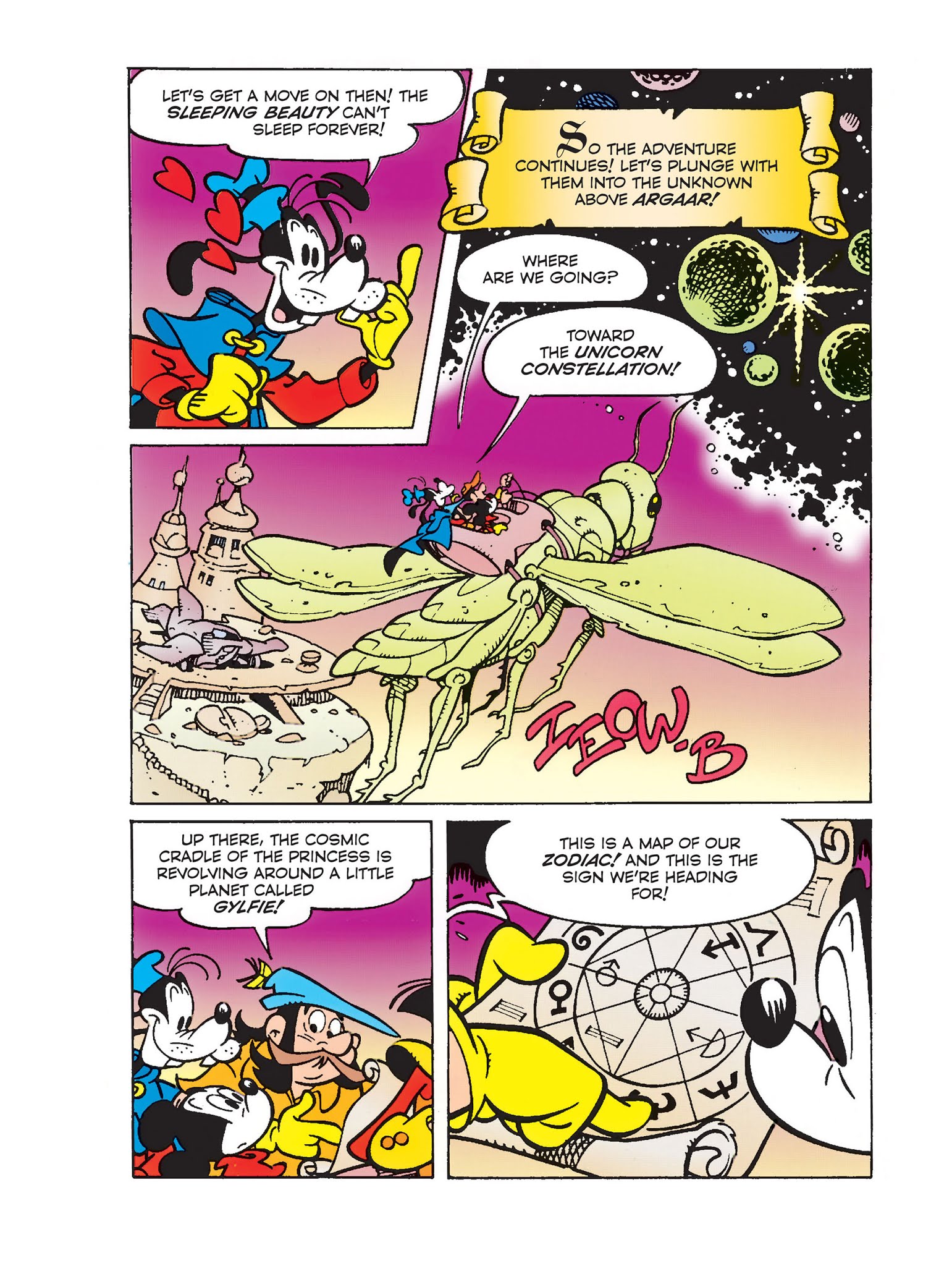 Read online Mickey Mouse and the Sleeping Beauty in the Stars comic -  Issue #2 - 8