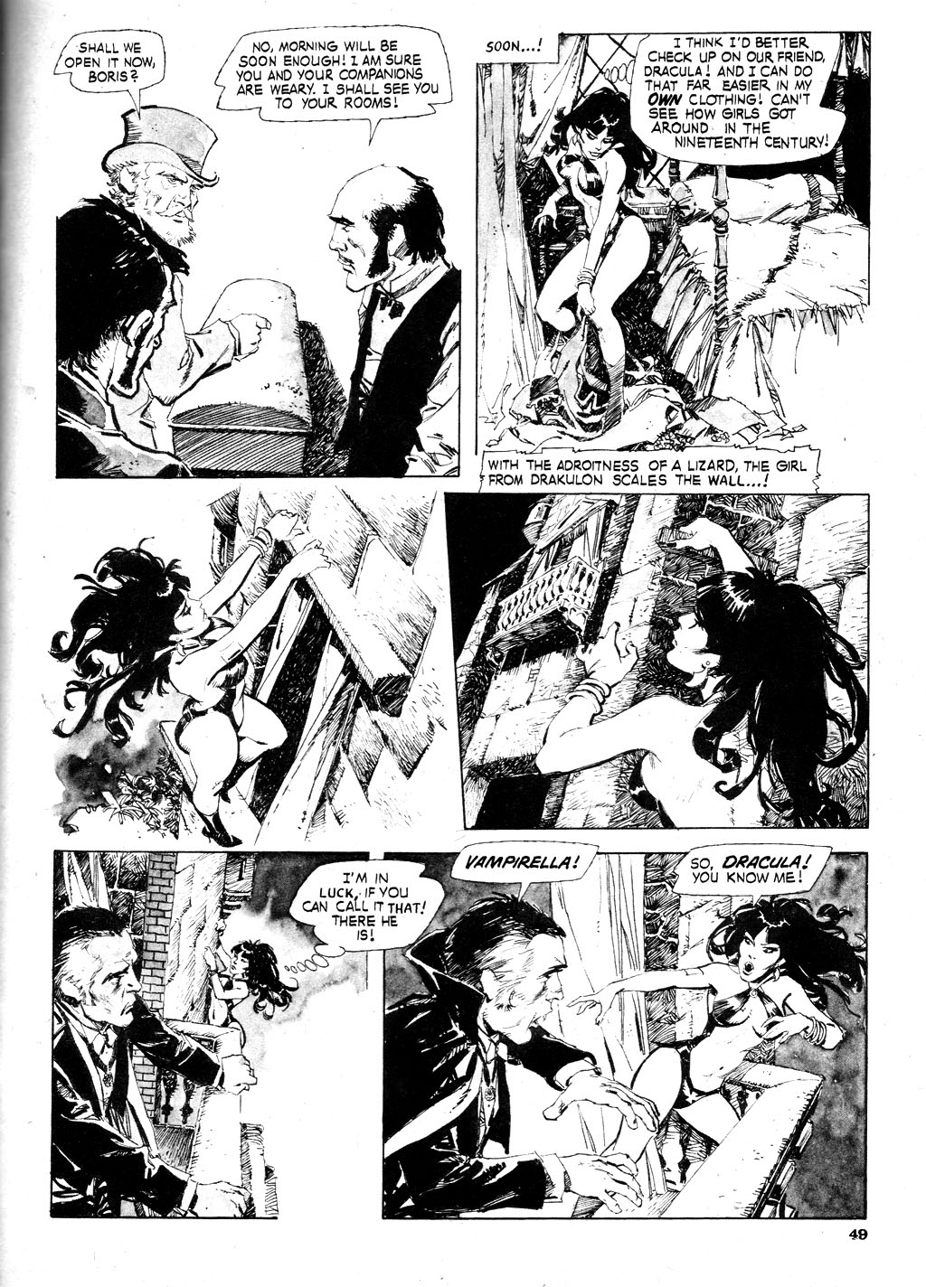 Read online Vampirella (1969) comic -  Issue #100 - 49