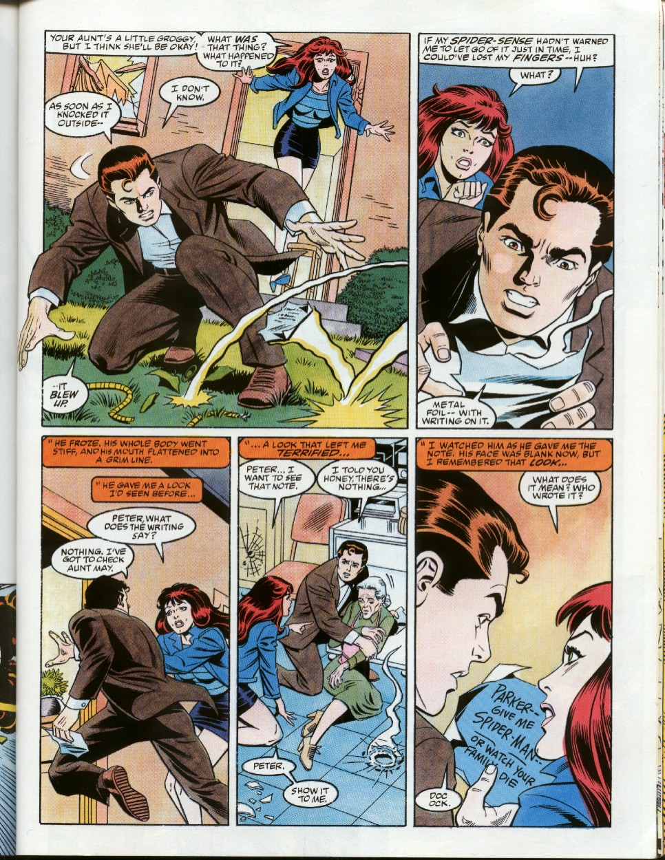 Read online Marvel Graphic Novel comic -  Issue #46 - Spider-Man - Parallel Lives - 51